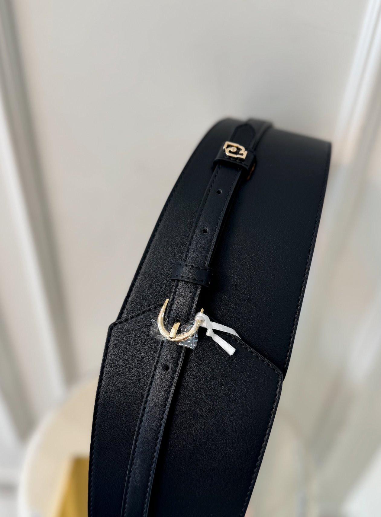 Black Wide Belt