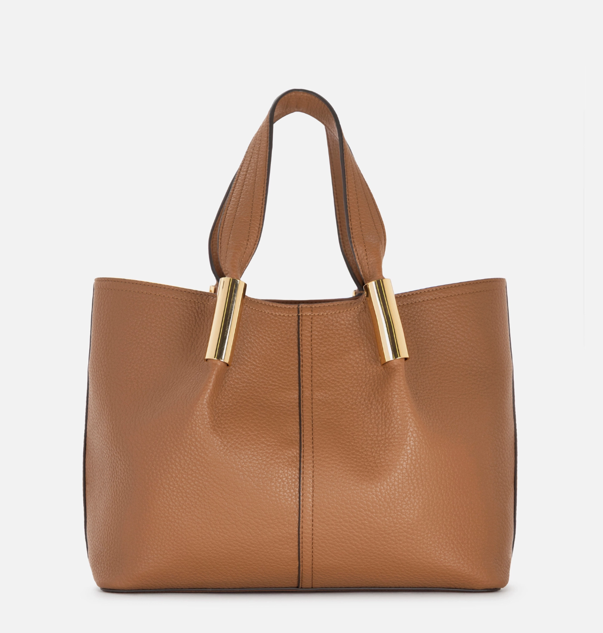 Medium tote bag with logo details
