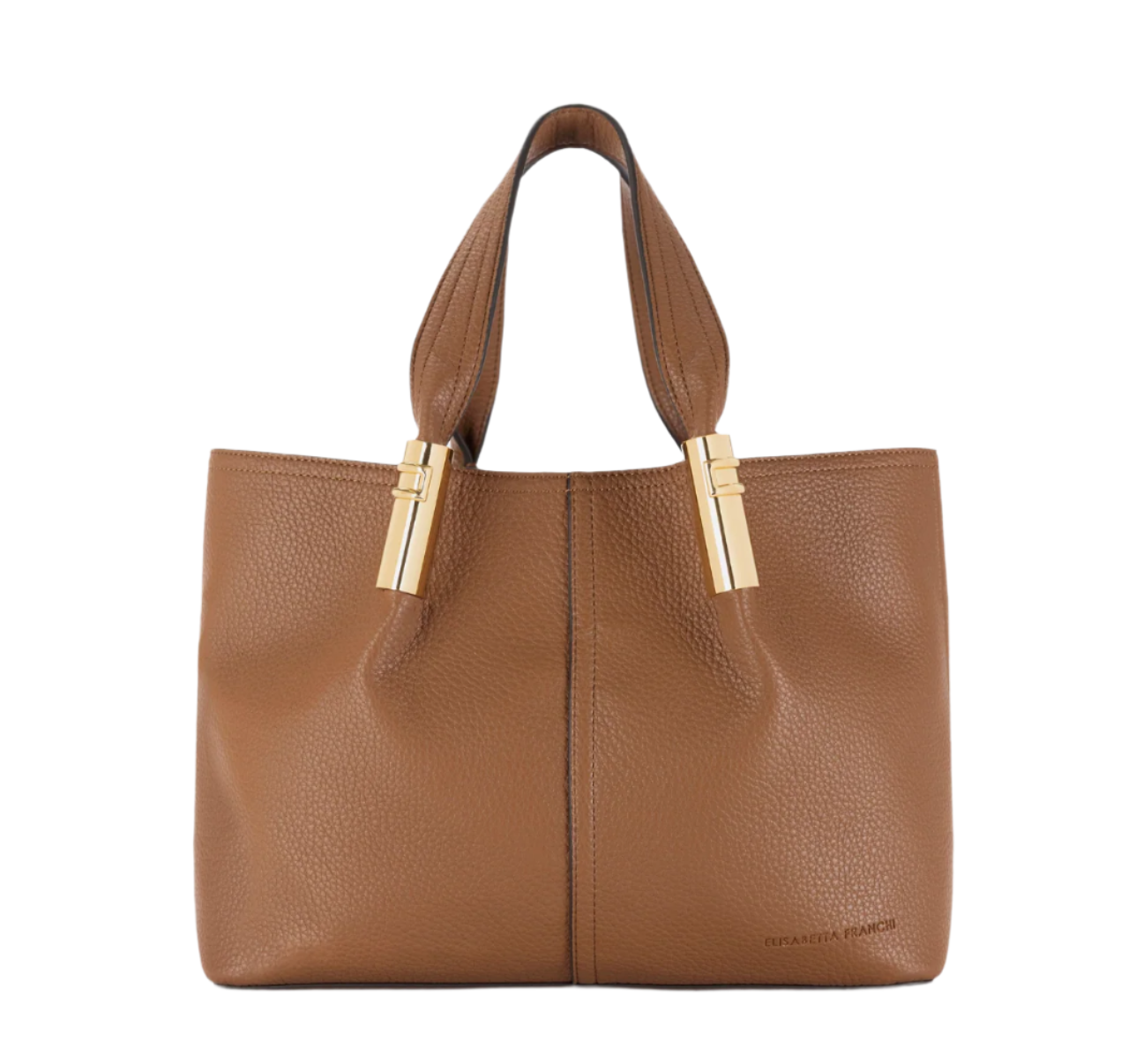Medium tote bag with logo details