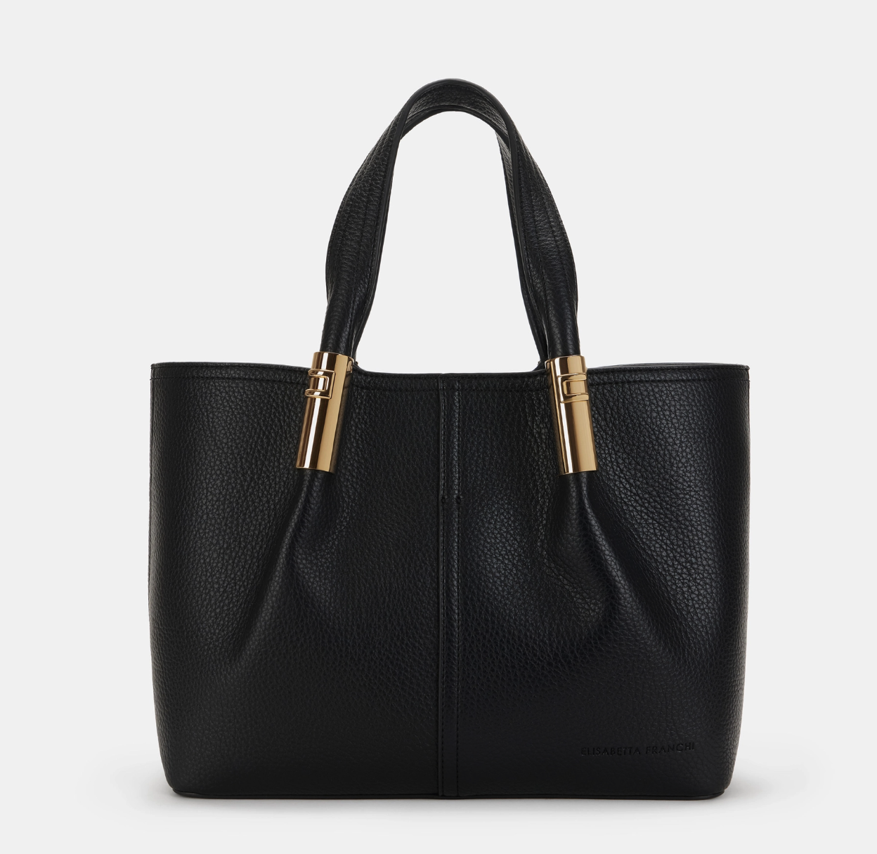 Medium tote bag with logo details