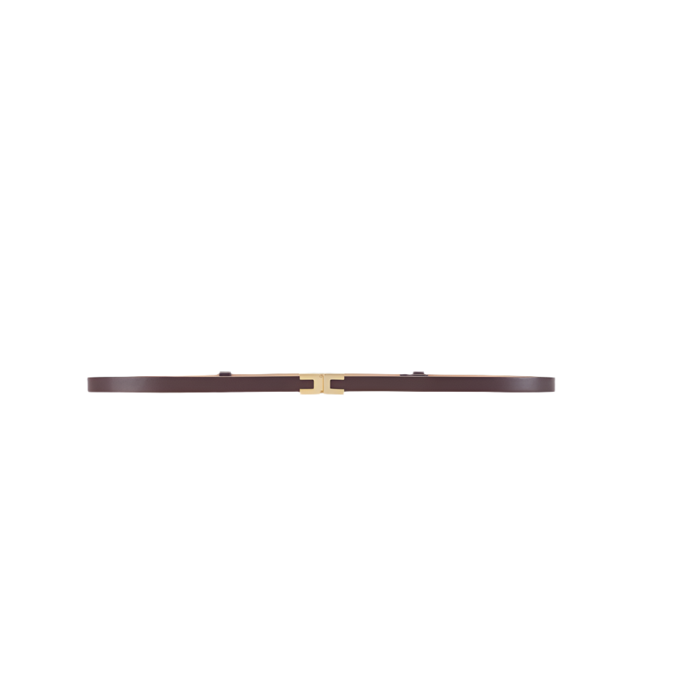 Belt with hook and logo