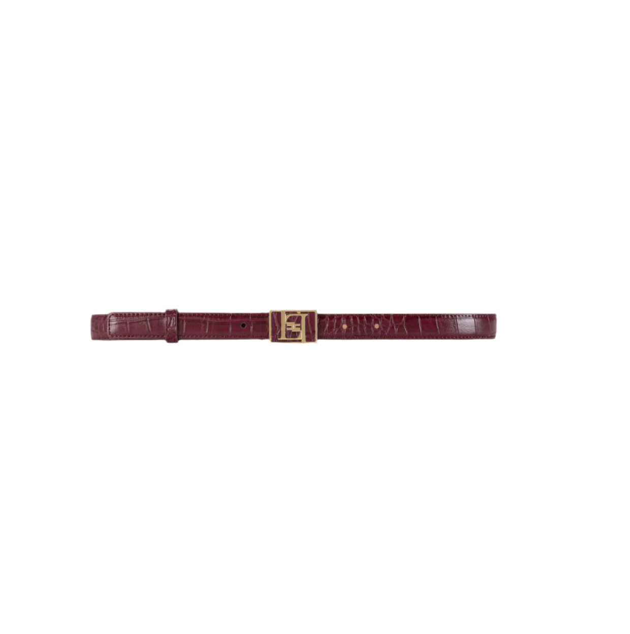 Belt with logo