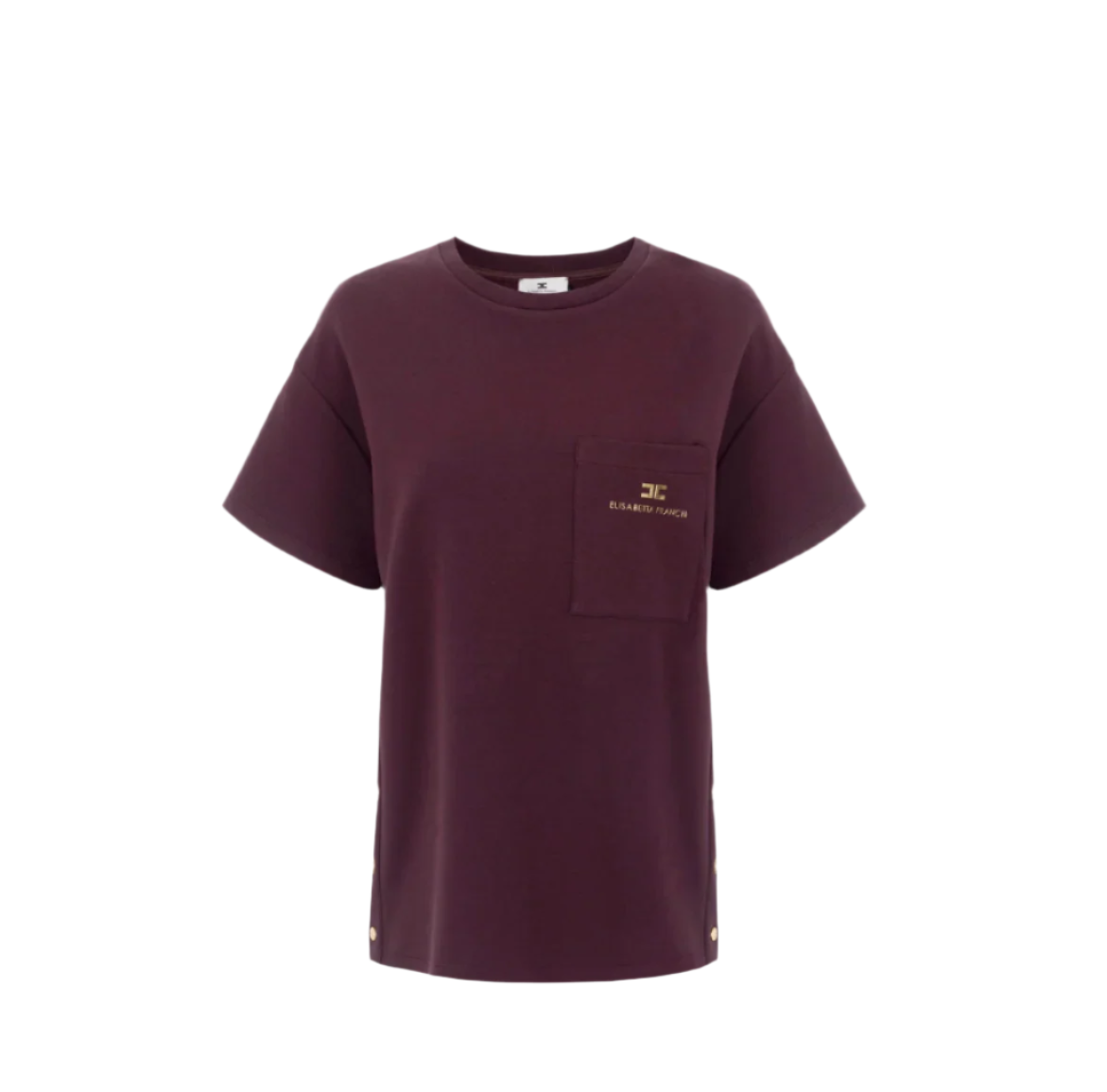 Heavy jersey T-shirt with breast pocket