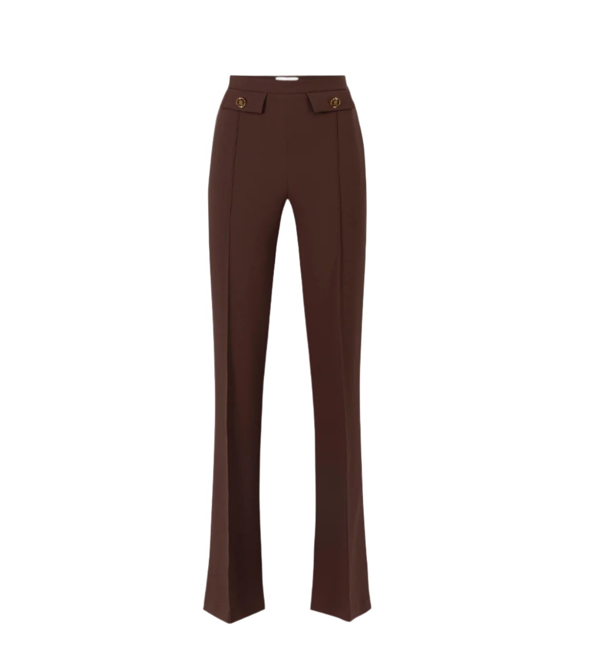 Double crêpe trousers