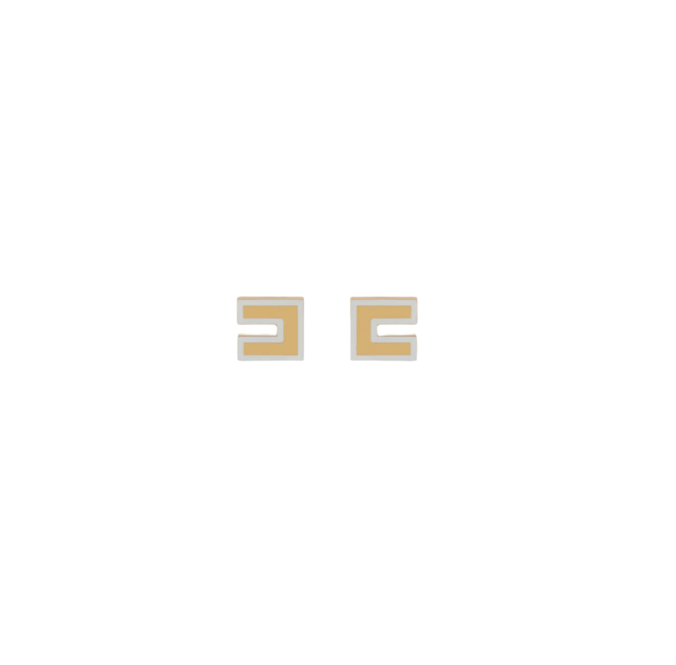 Gold Logo Earrings