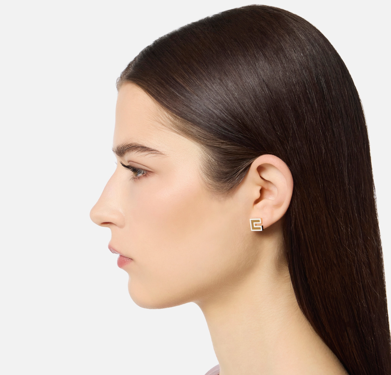 Gold Logo Earrings