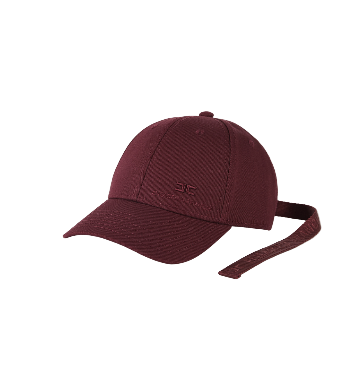 Gabardine baseball cap with ribbon