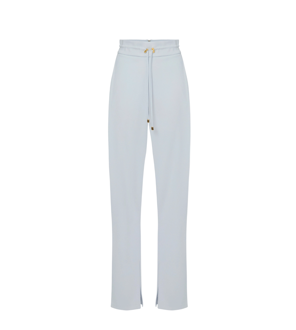 Lightweight crêpe fabric trousers
