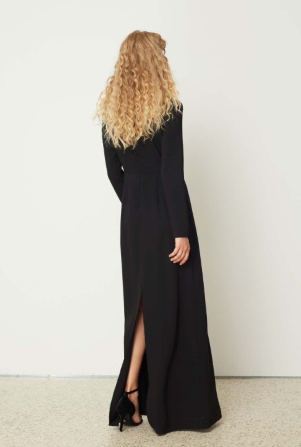 Drape Fitted Dress