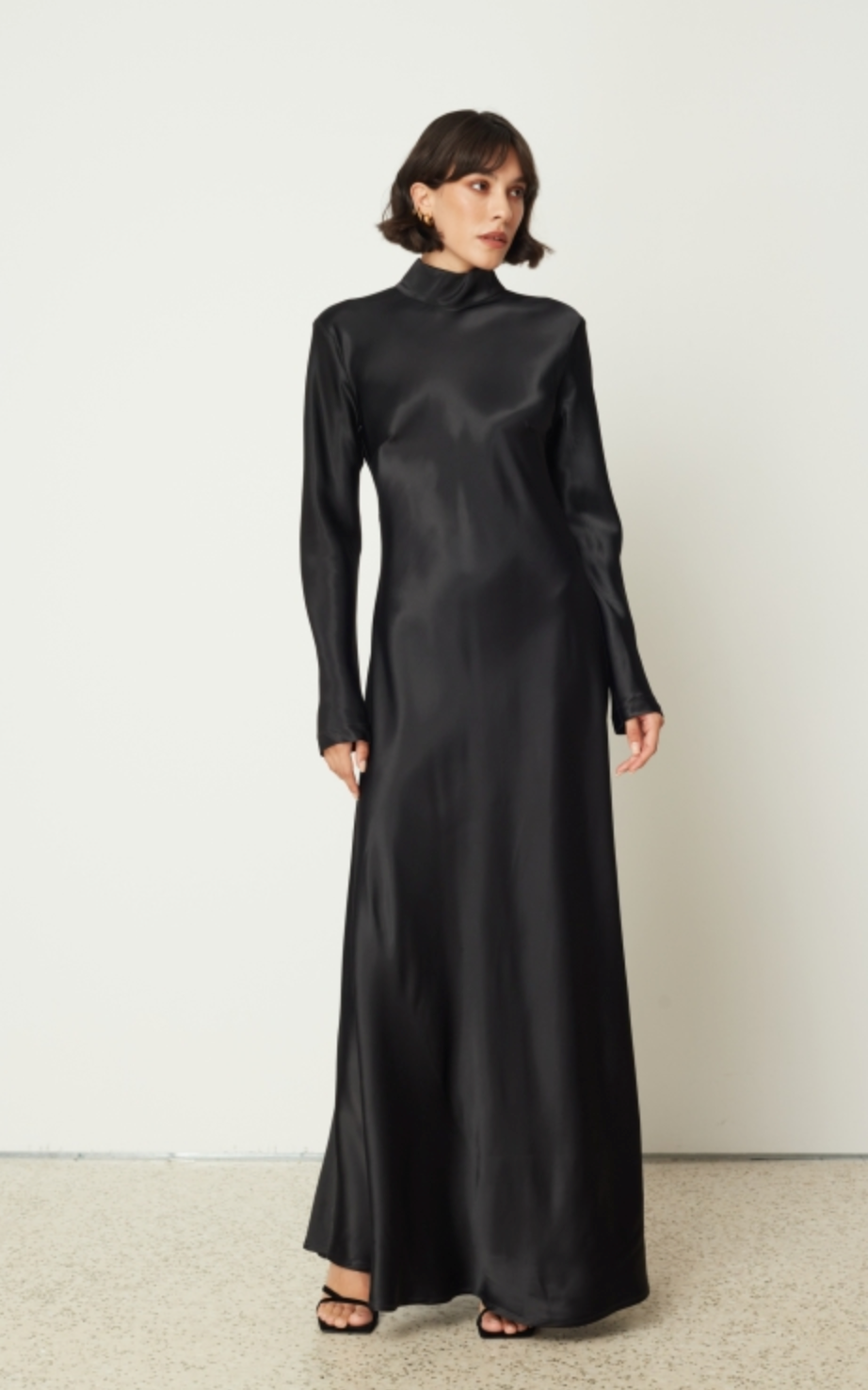 Open Back Long Dress