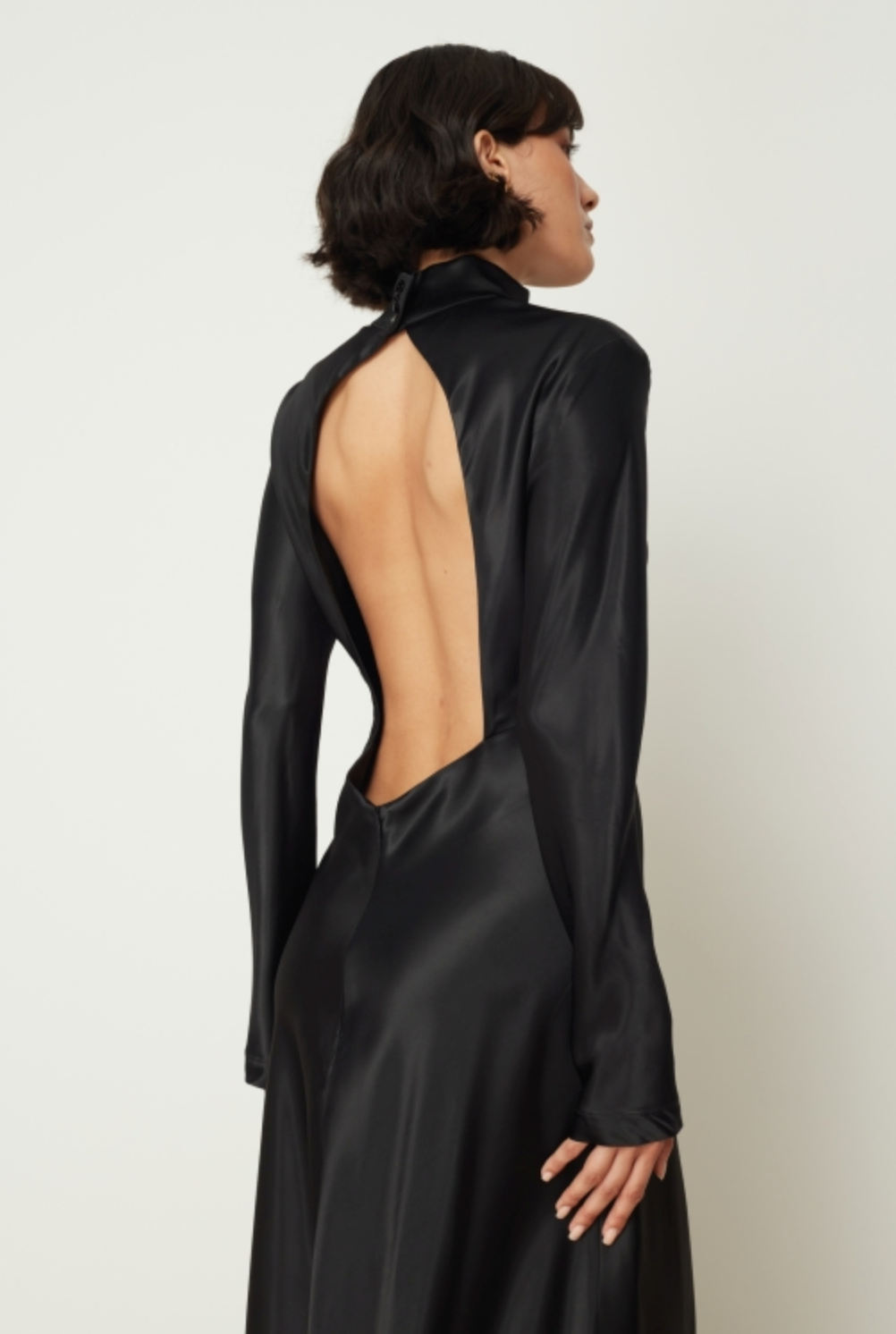 Open Back Long Dress