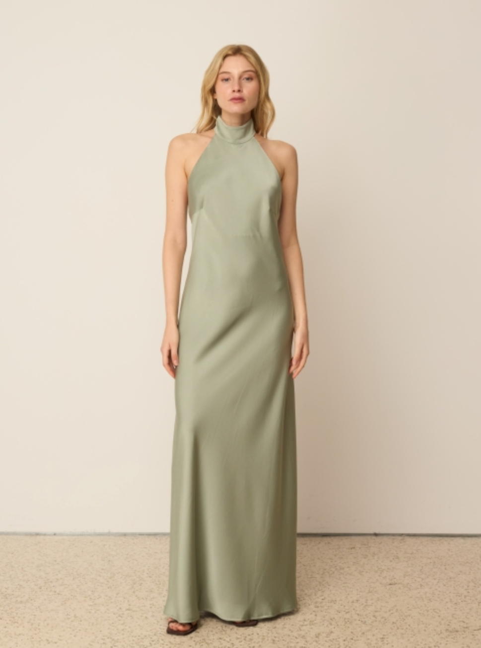 Open Back Maxi Dress