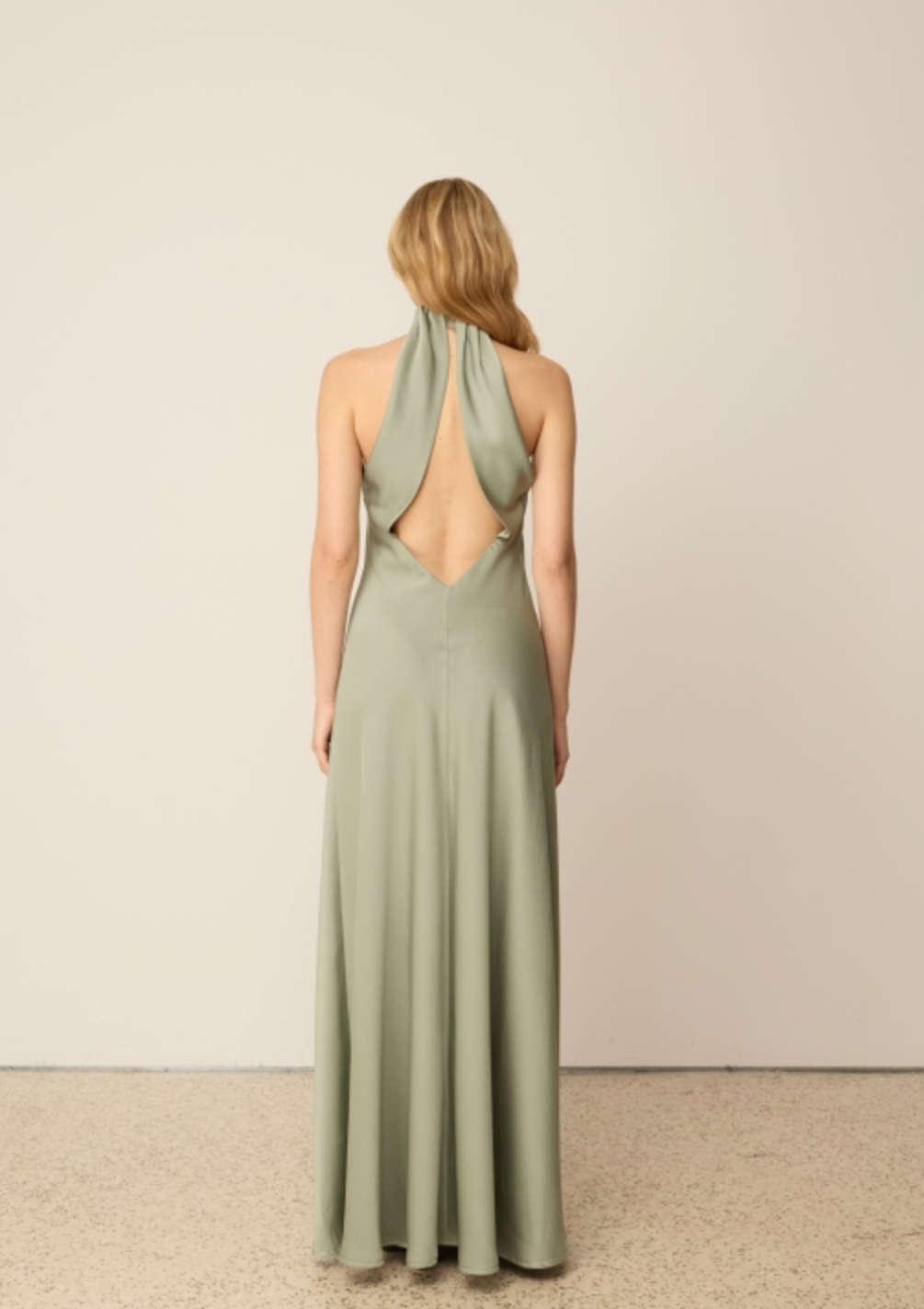 Open Back Maxi Dress