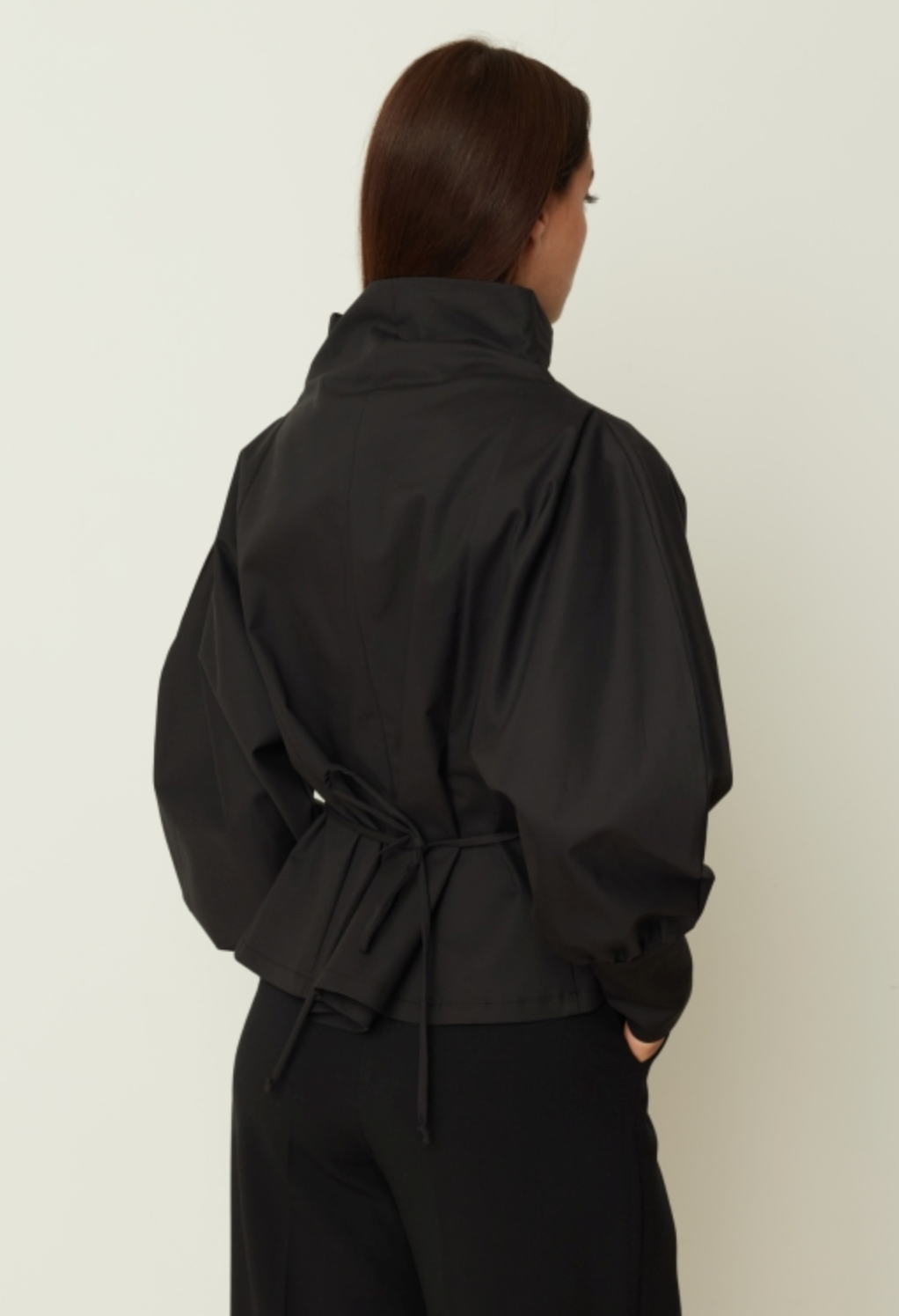 Poplin Volume Blouse