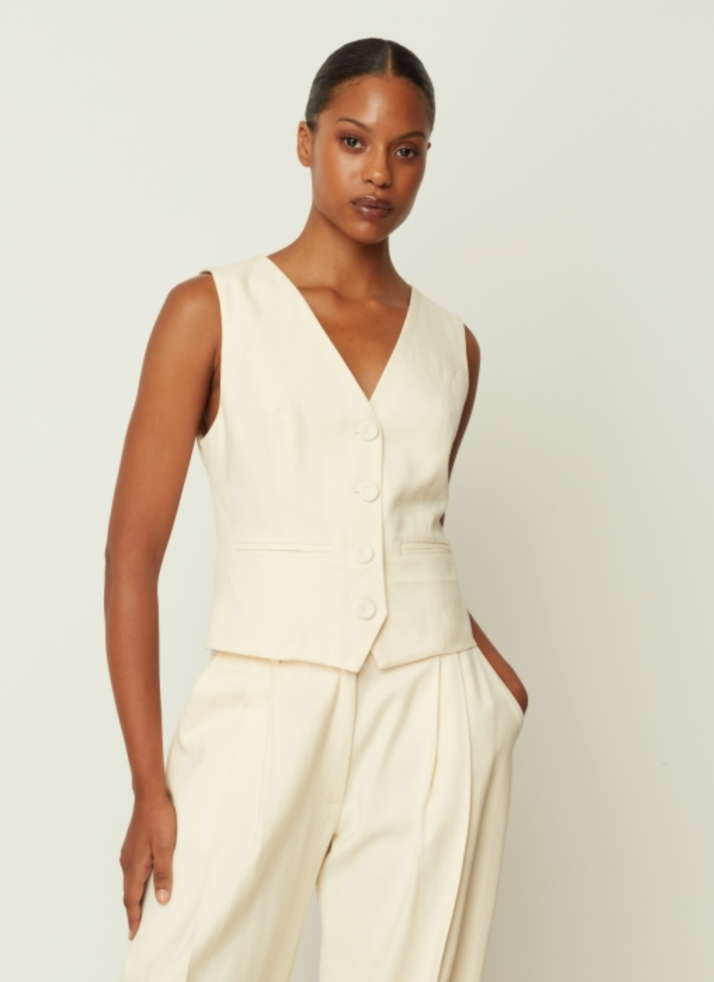 Herringbone Vest