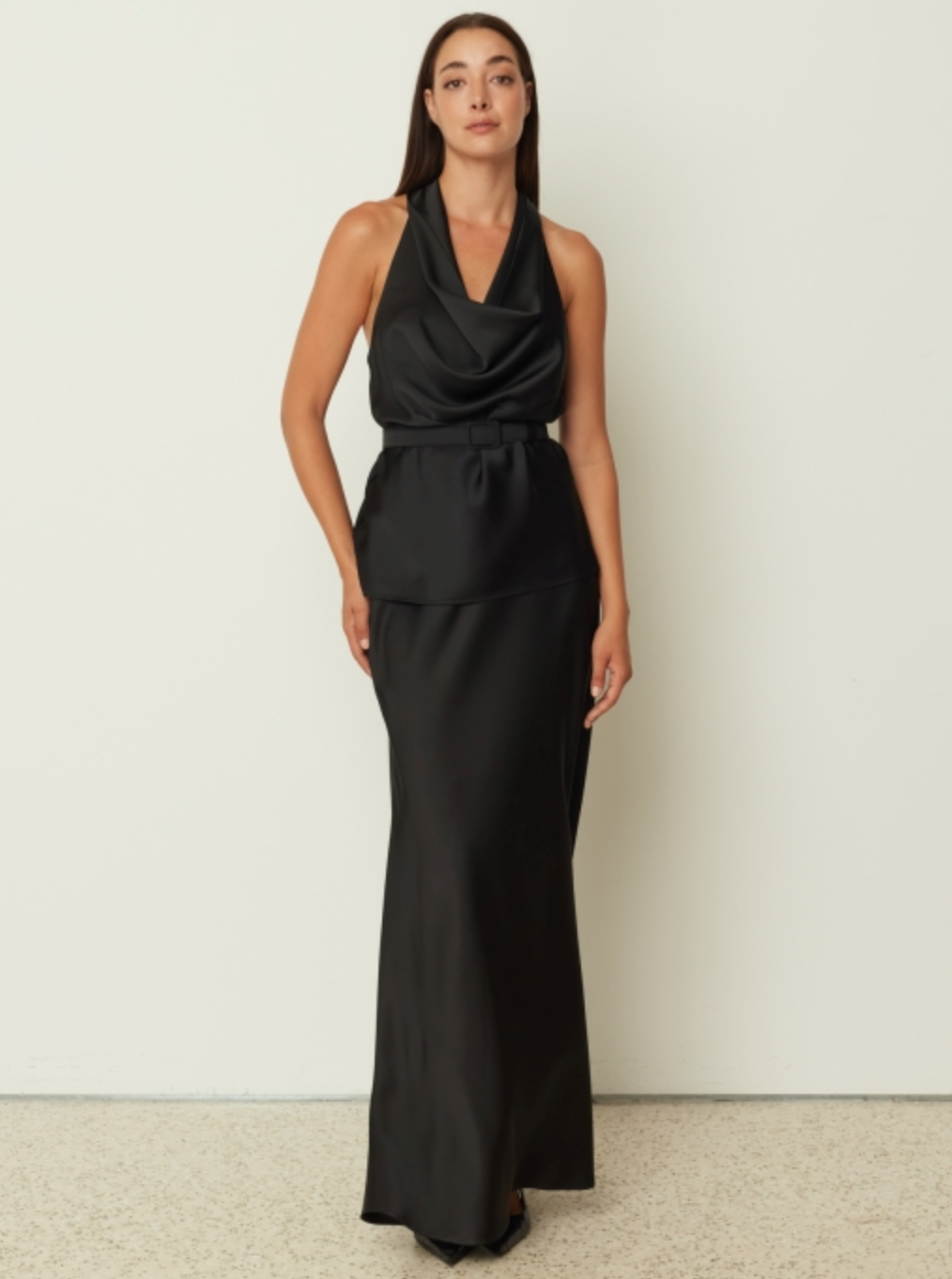 Satin Maxi Skirt