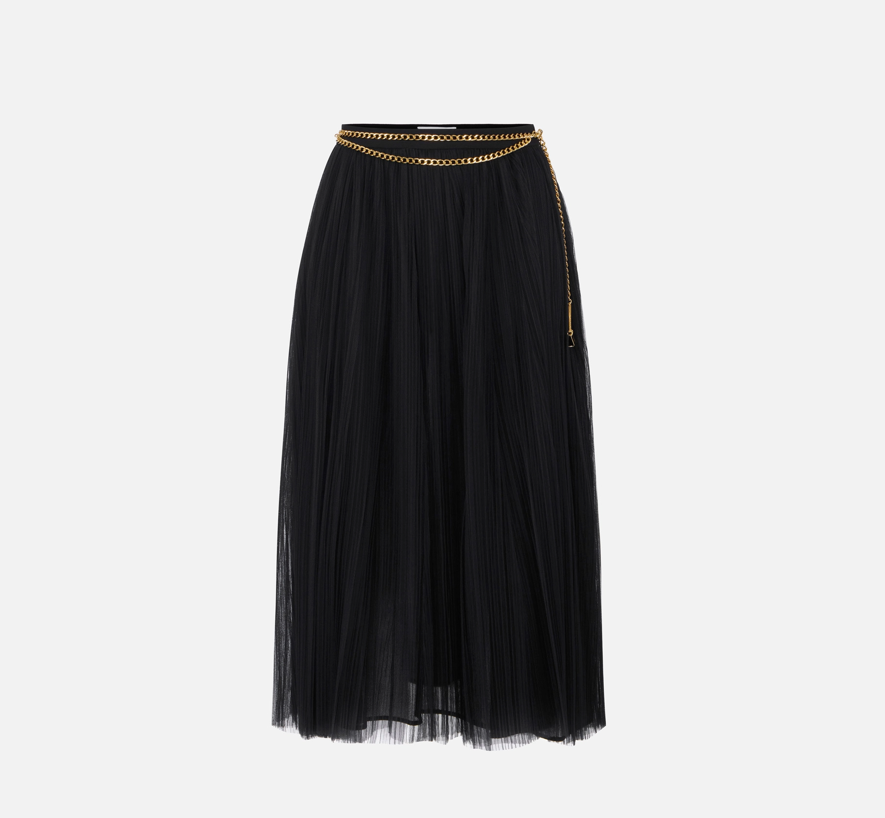 Tulle skirt with jewel belt