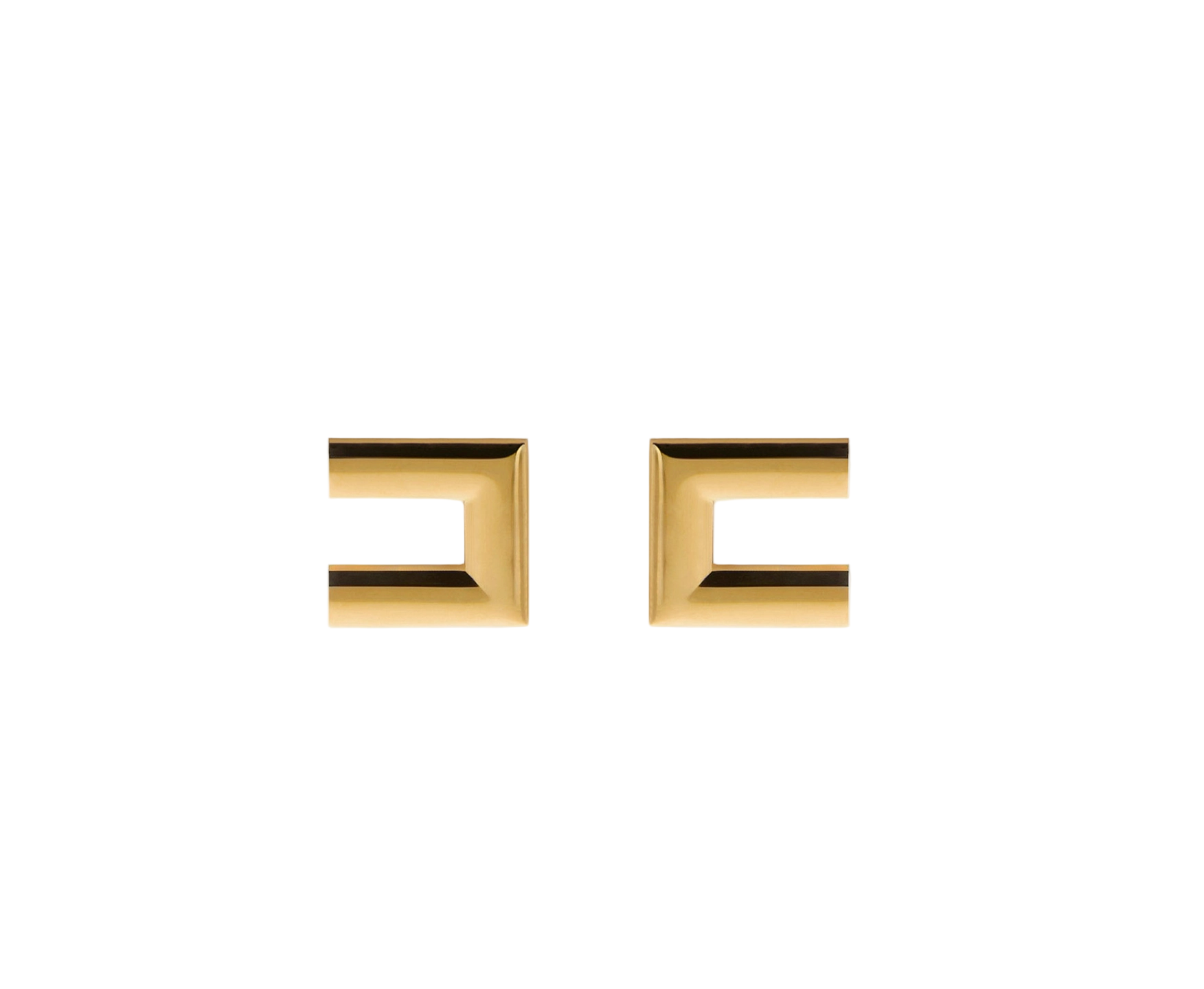 Earrings with logo
