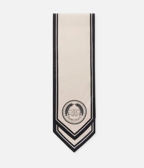 Silk foulard scarf
