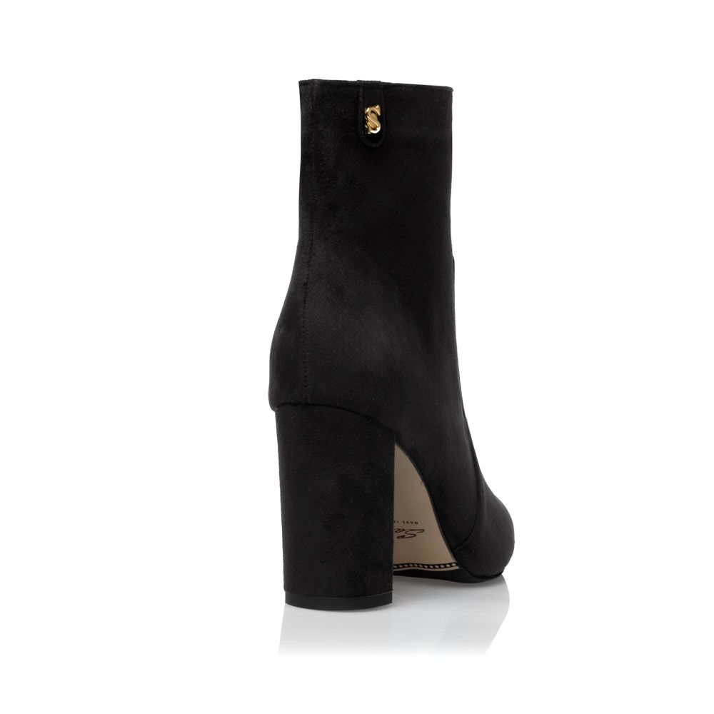 Suede Boots with Heels