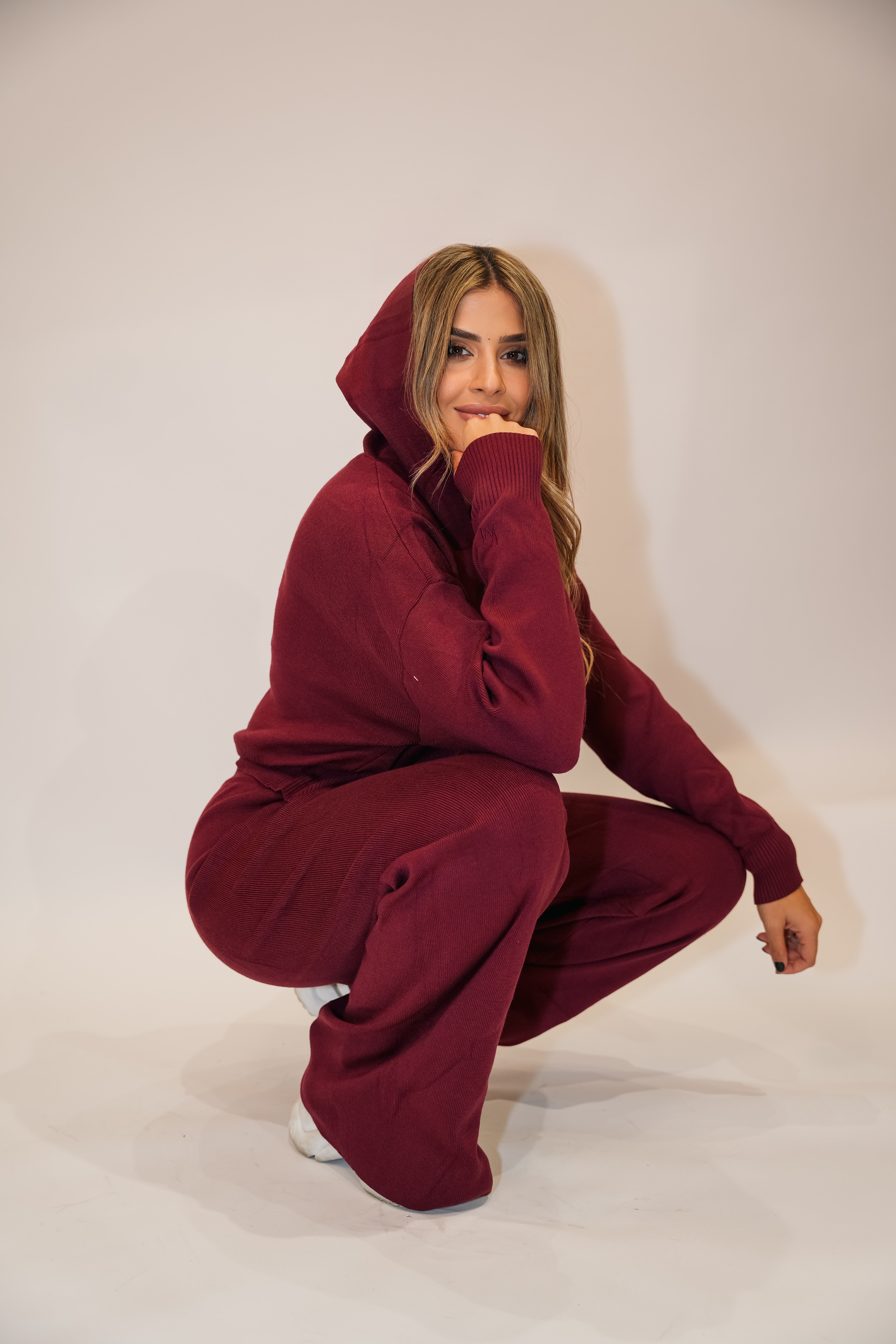 Hoodie Knit Suit