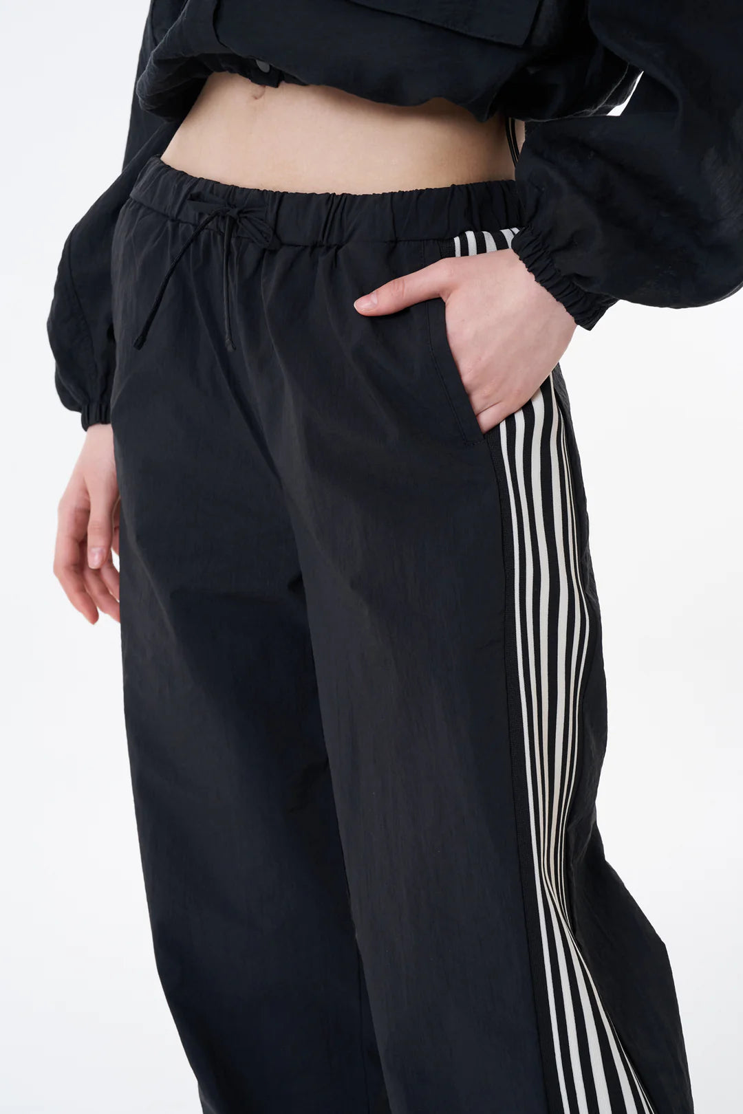 trousers with stripes