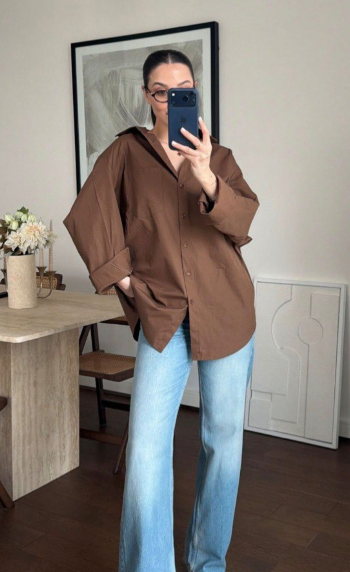 Oversize Shirt with pocket