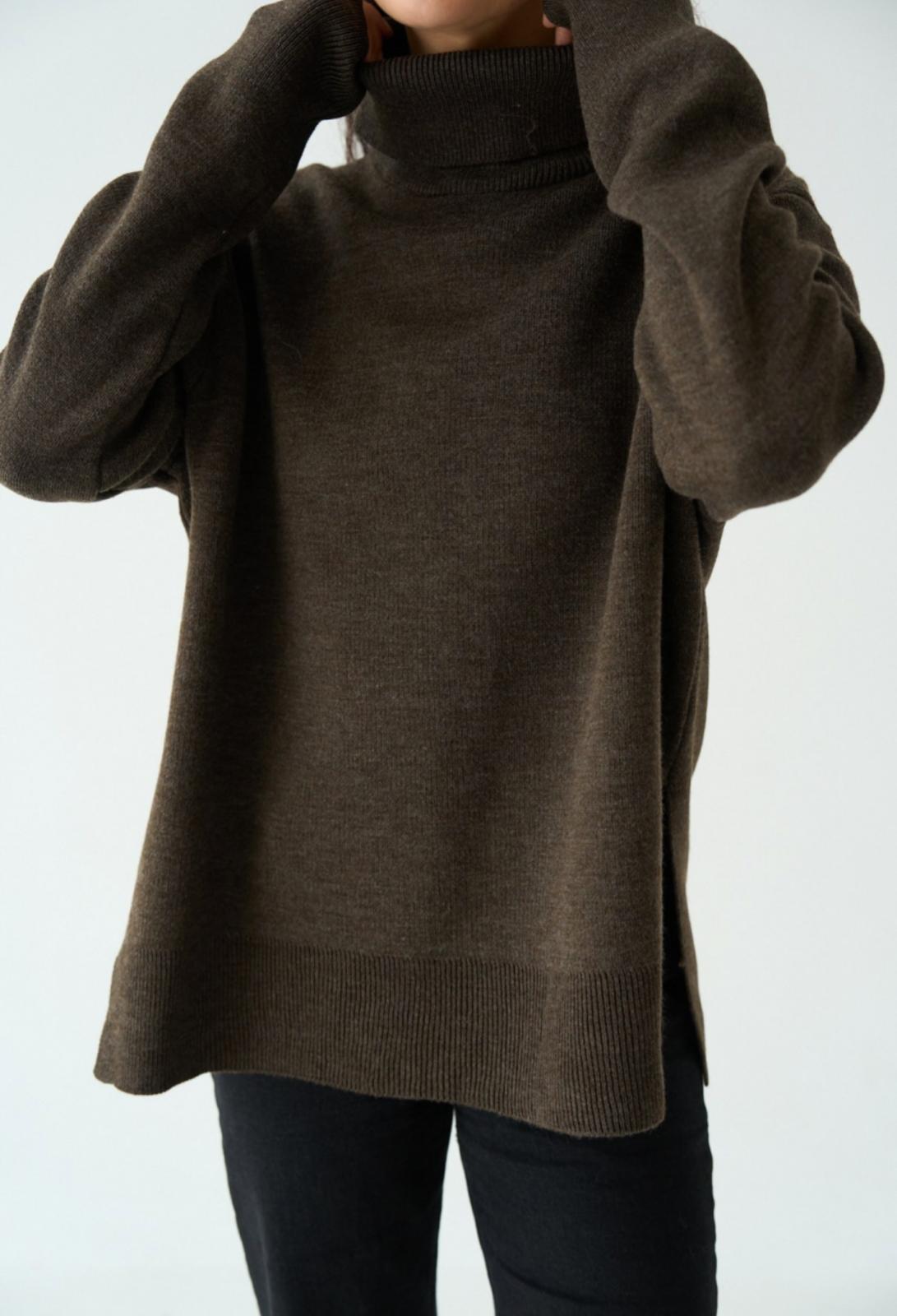 Oversized Knit blouse