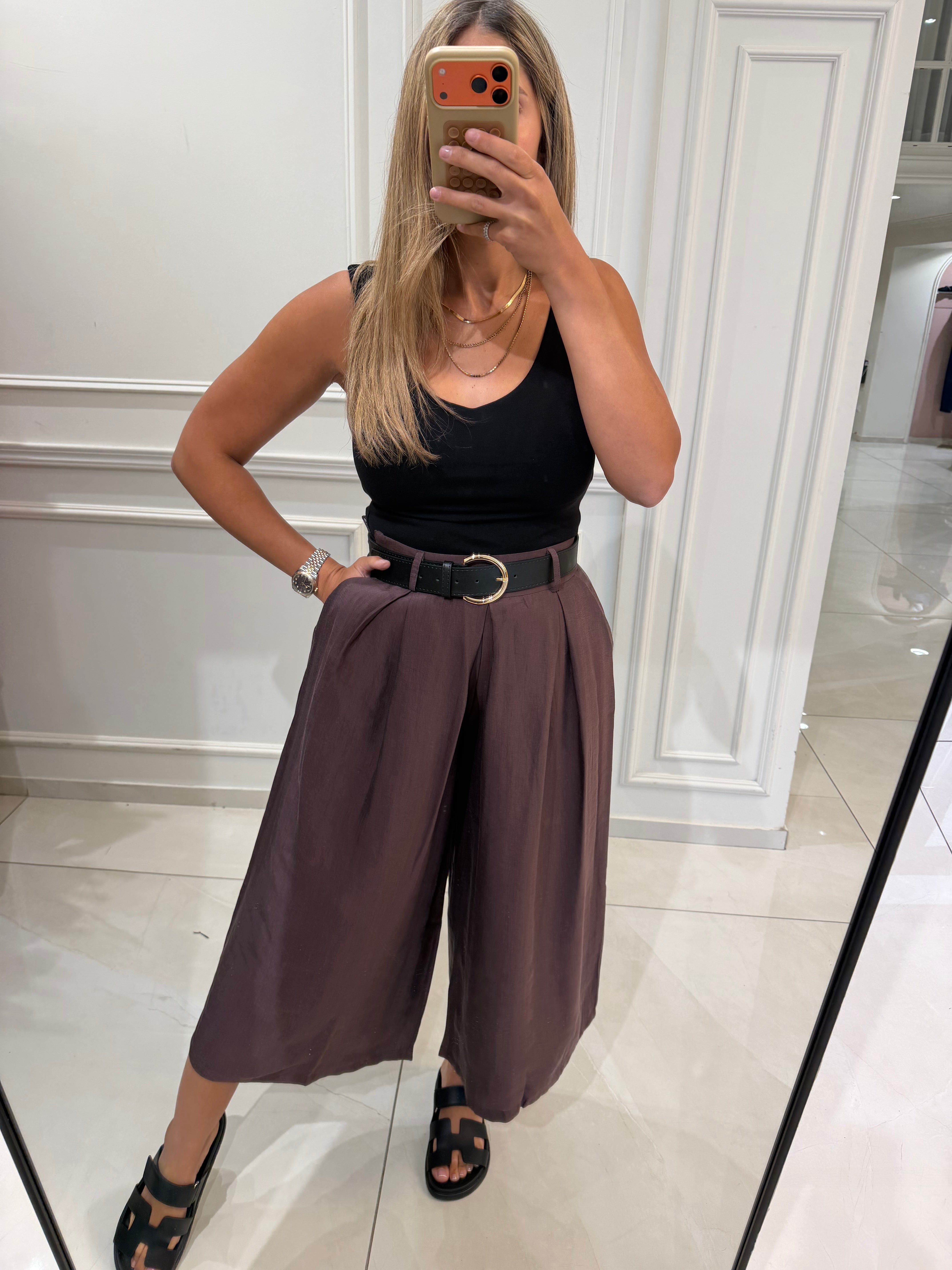 Trousers with Belt