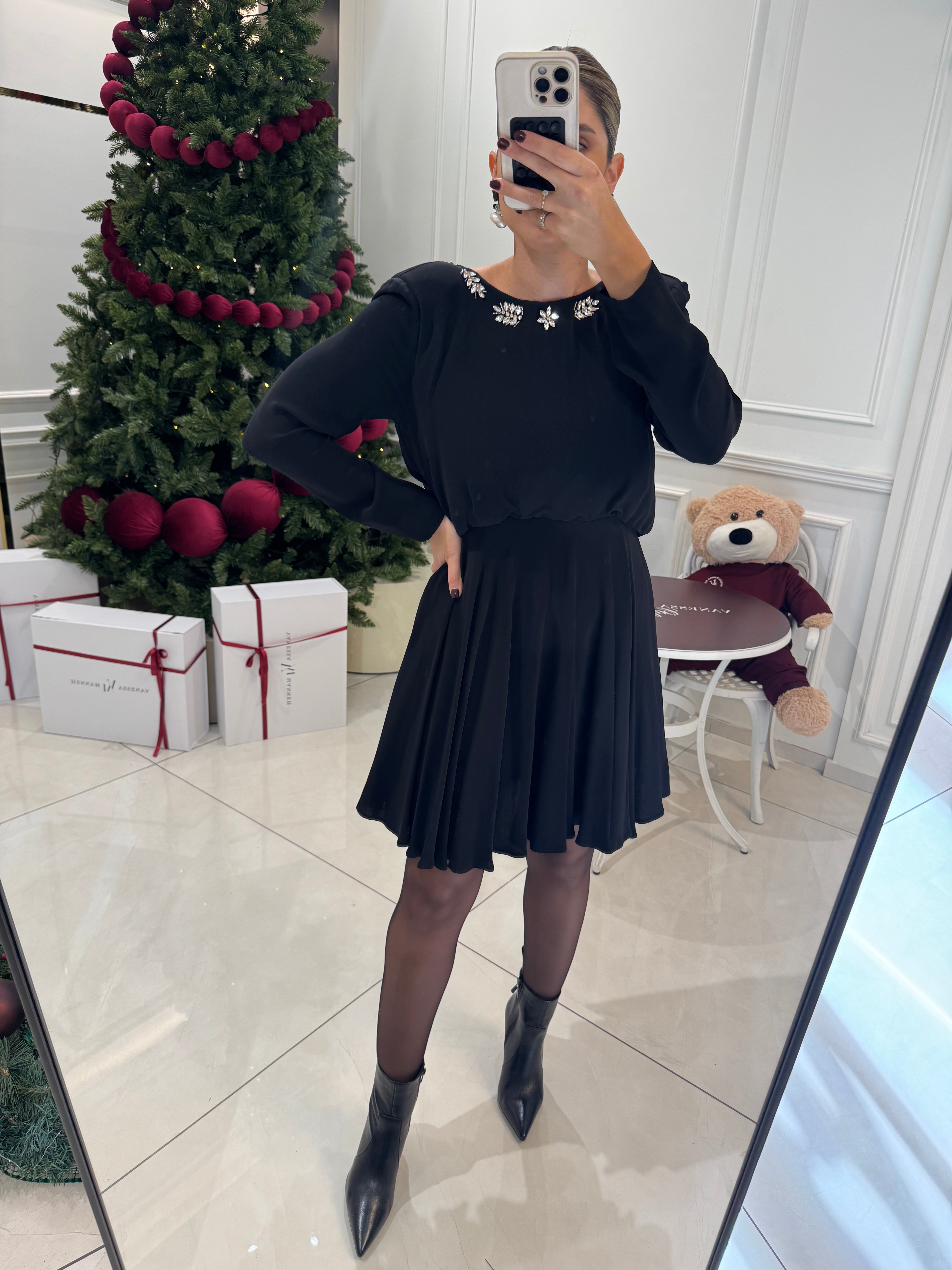 Ballerina dress with crystals