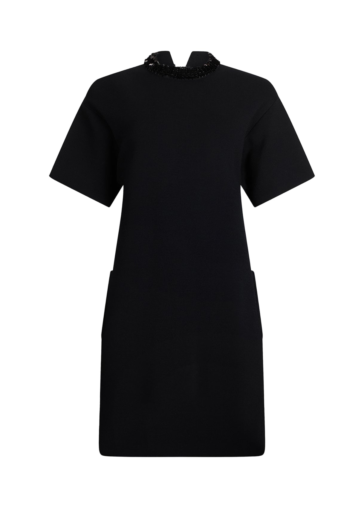 Dress with sequins