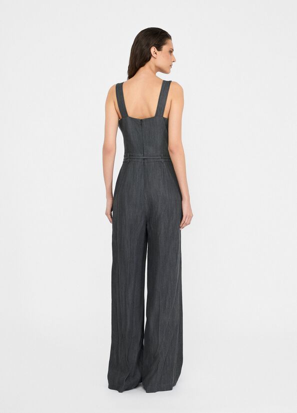 Denim jumpsuit