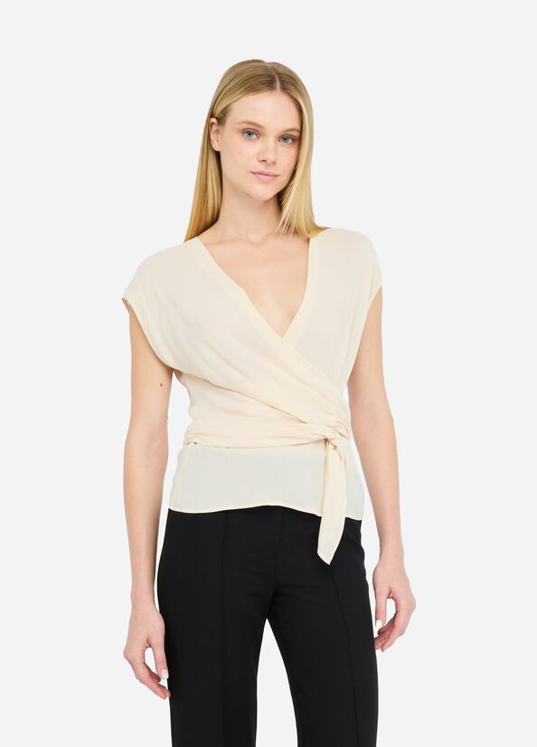 Crepe de chine top