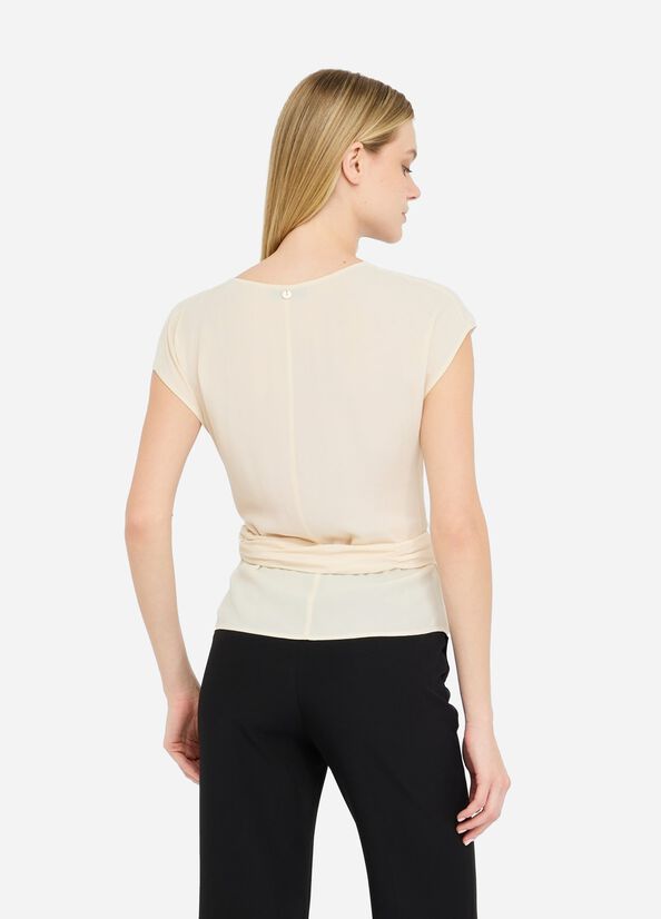 Crepe de chine top