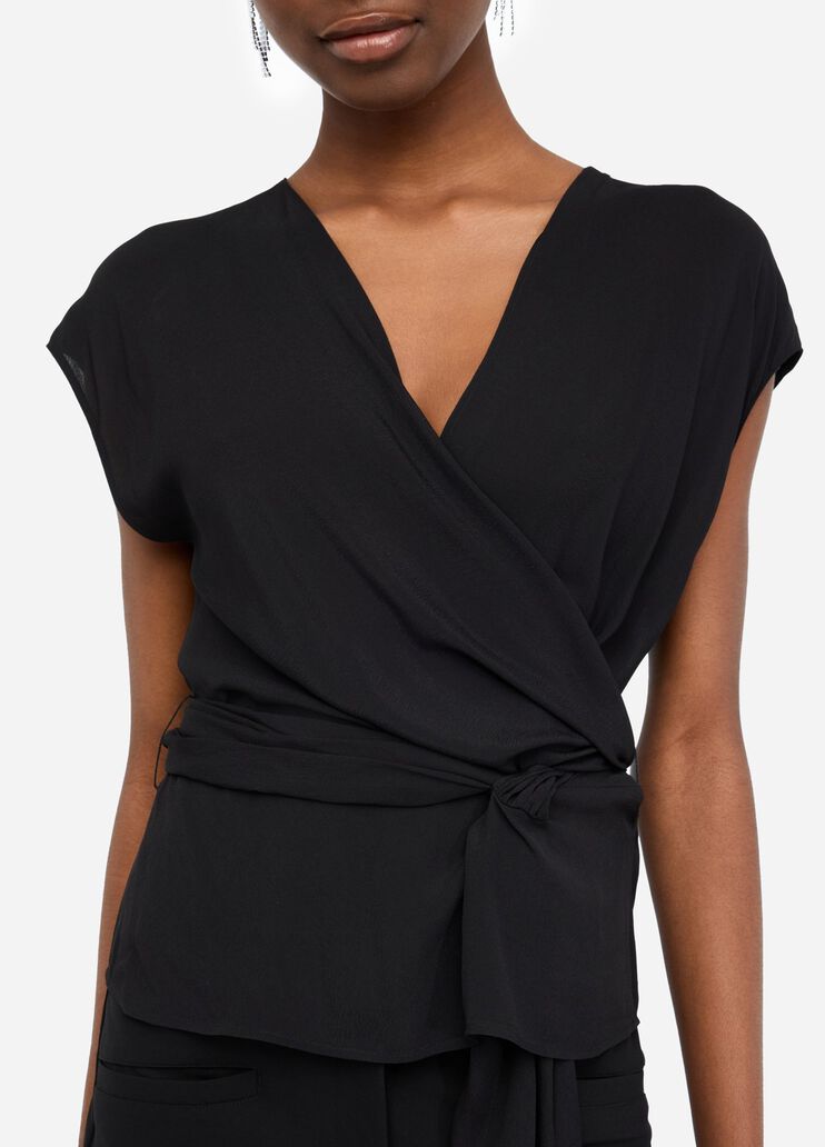 Crepe de chine top