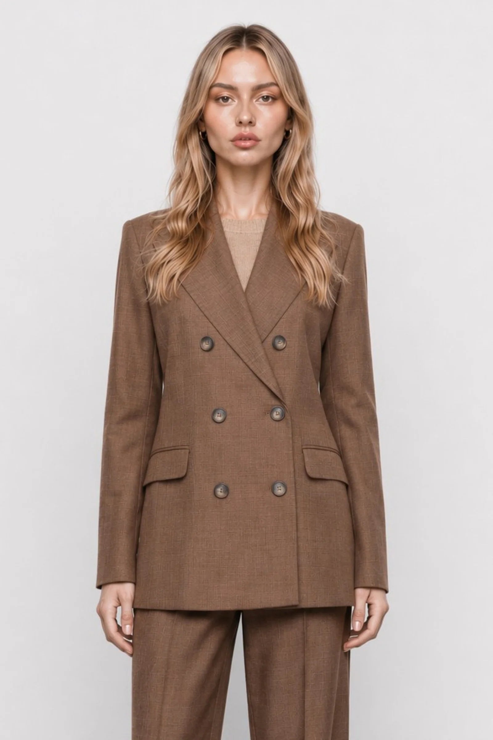 Double-breasted blazer