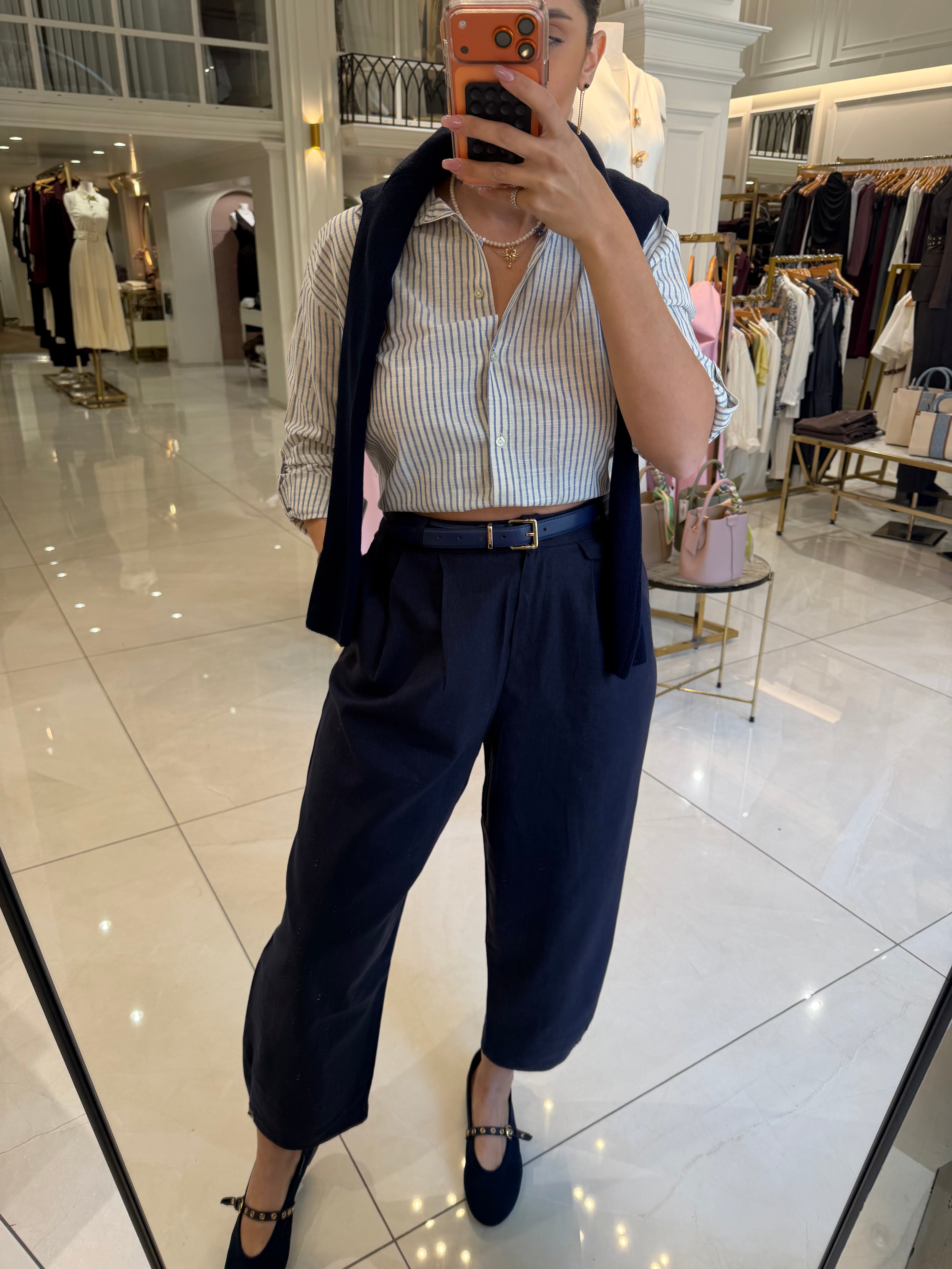 Linen trousers