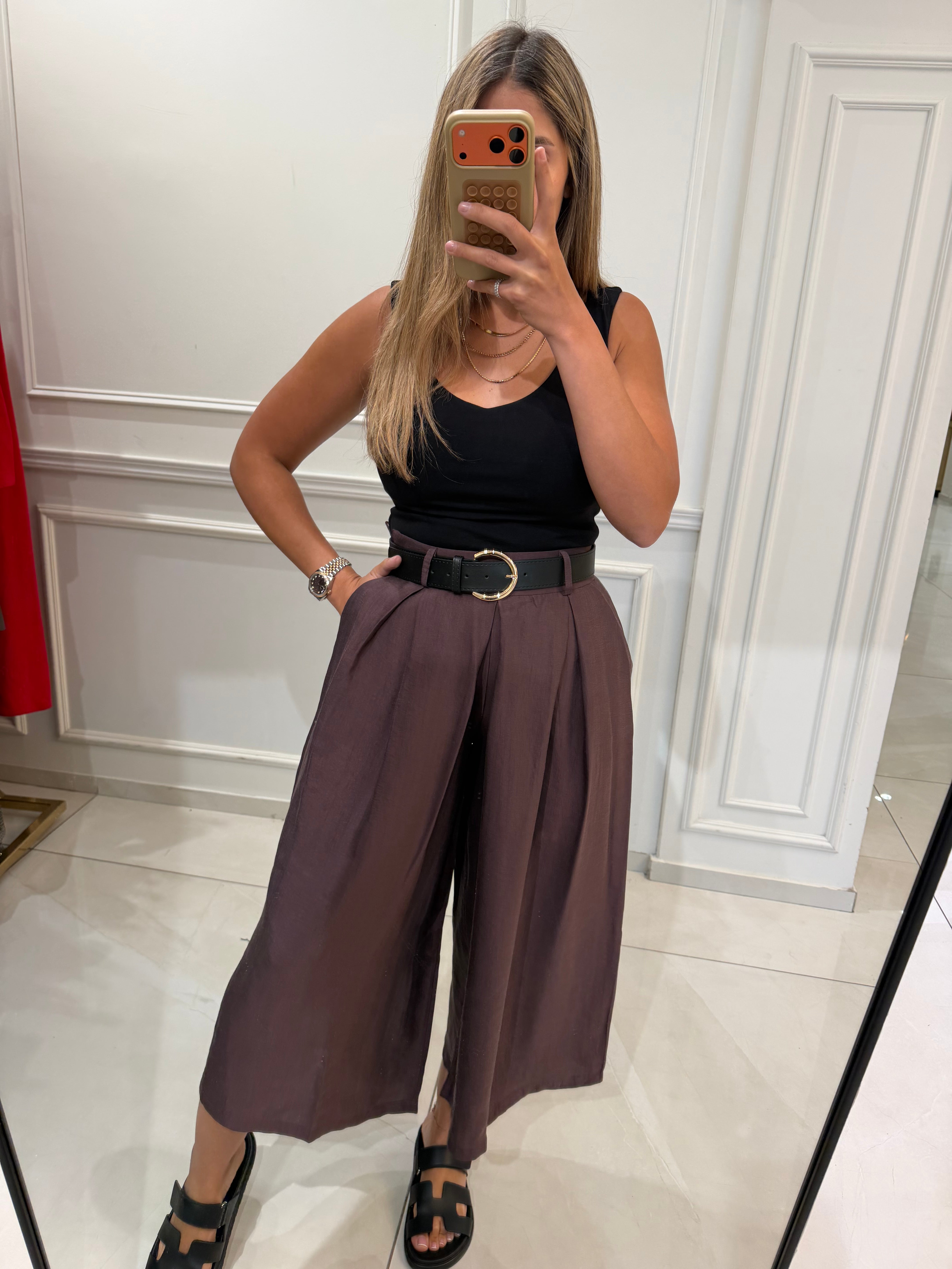 Trousers with Belt