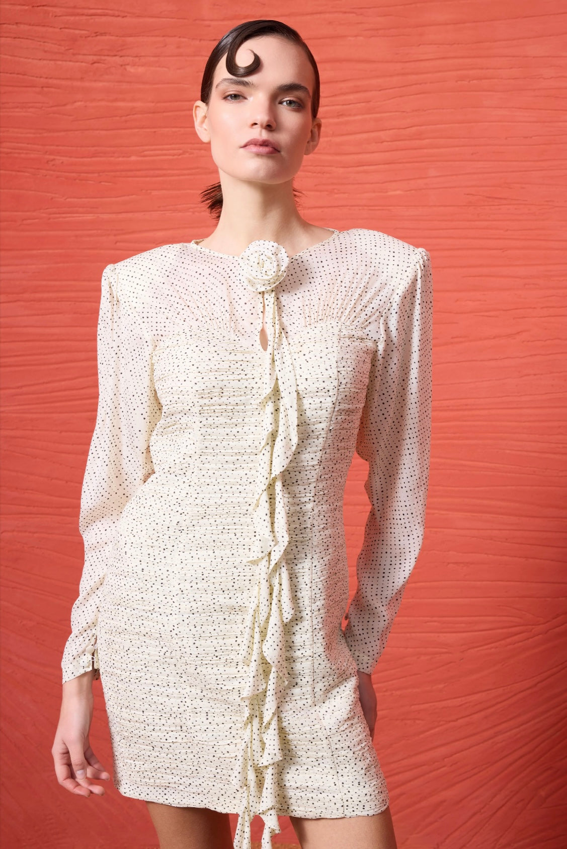 Dress with black Dots