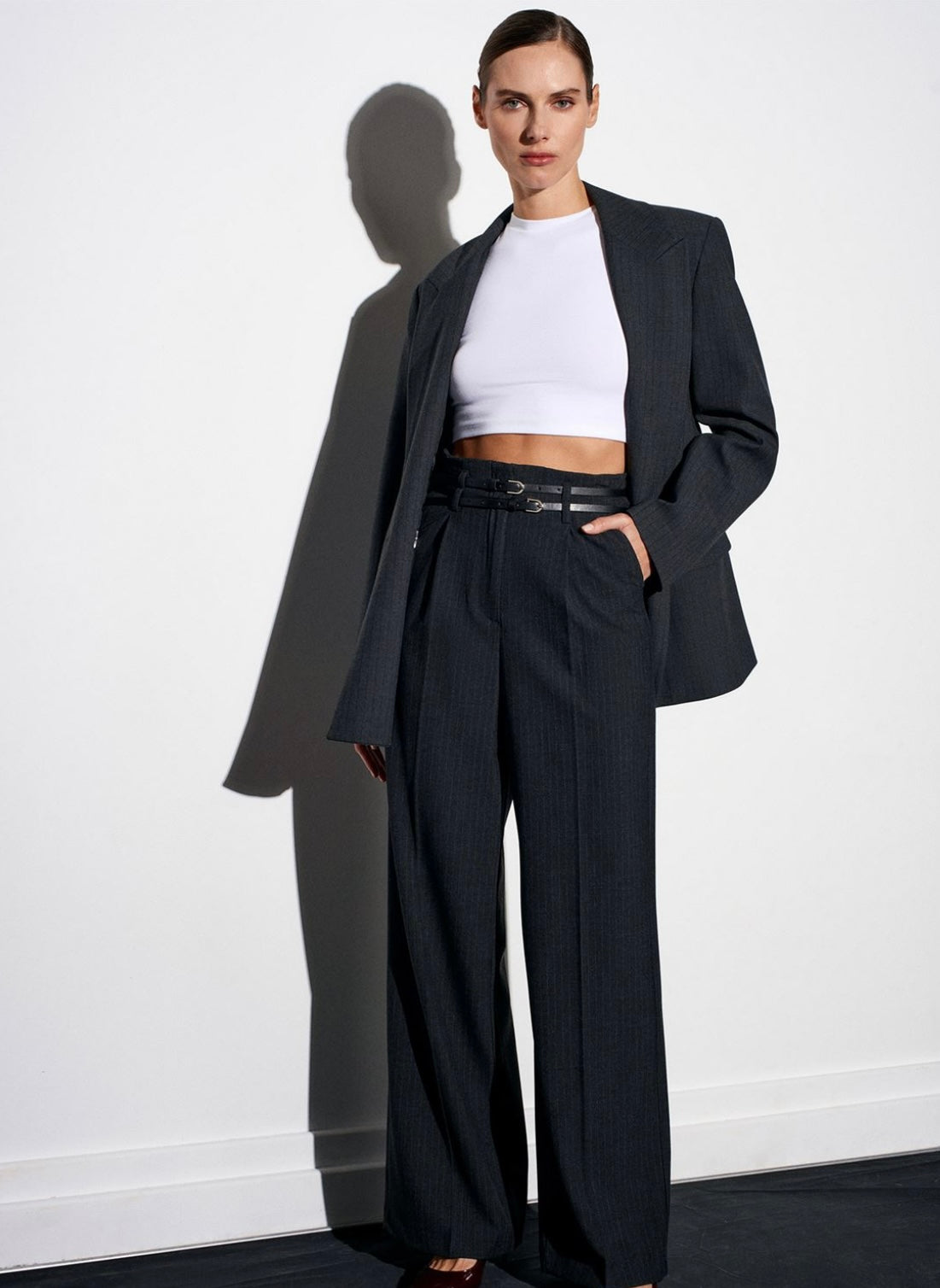 Trousers with 2 Belts