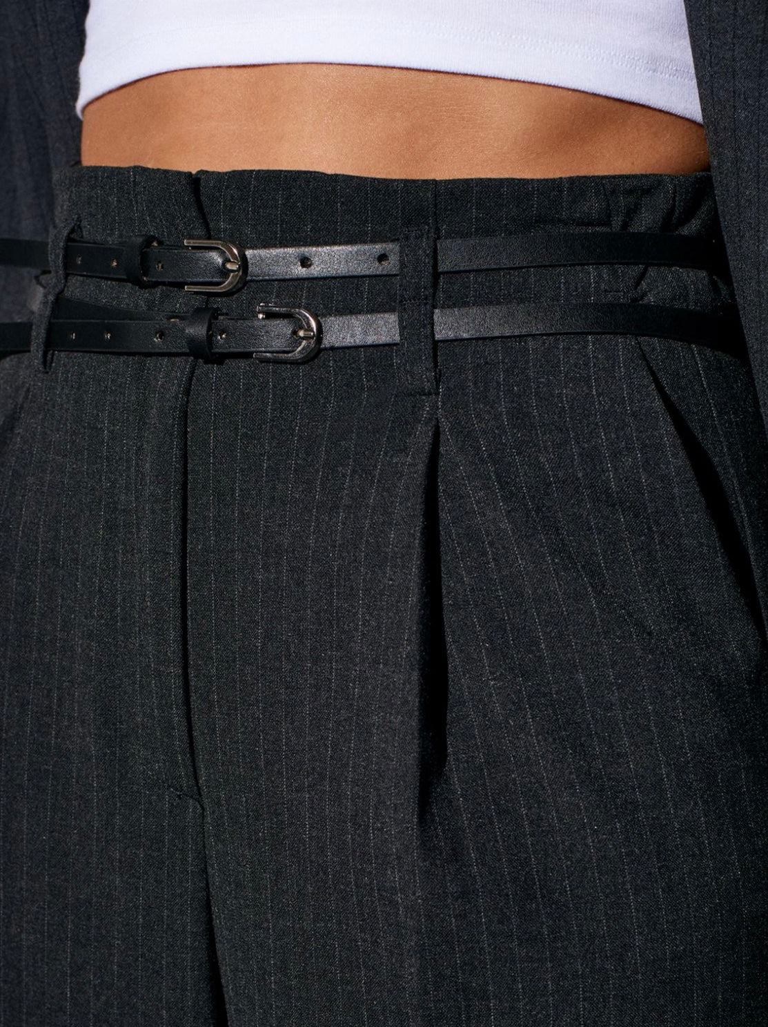 Trousers with 2 Belts