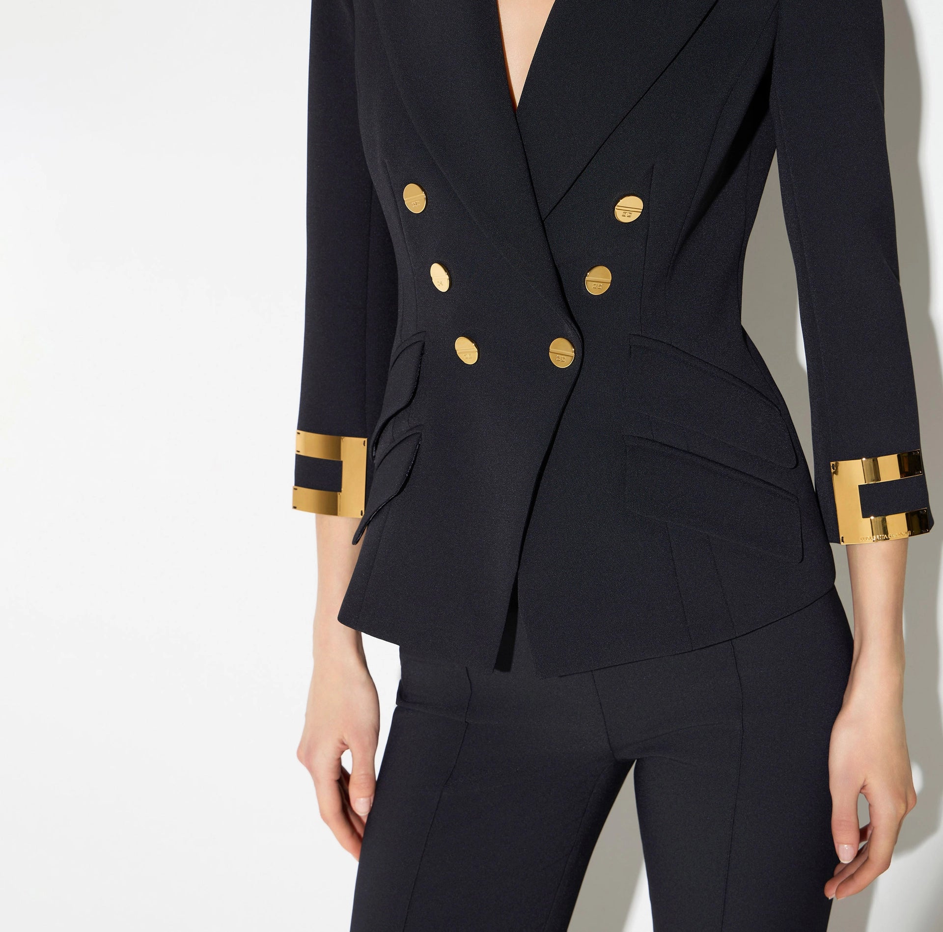 Jacket with jewel logo