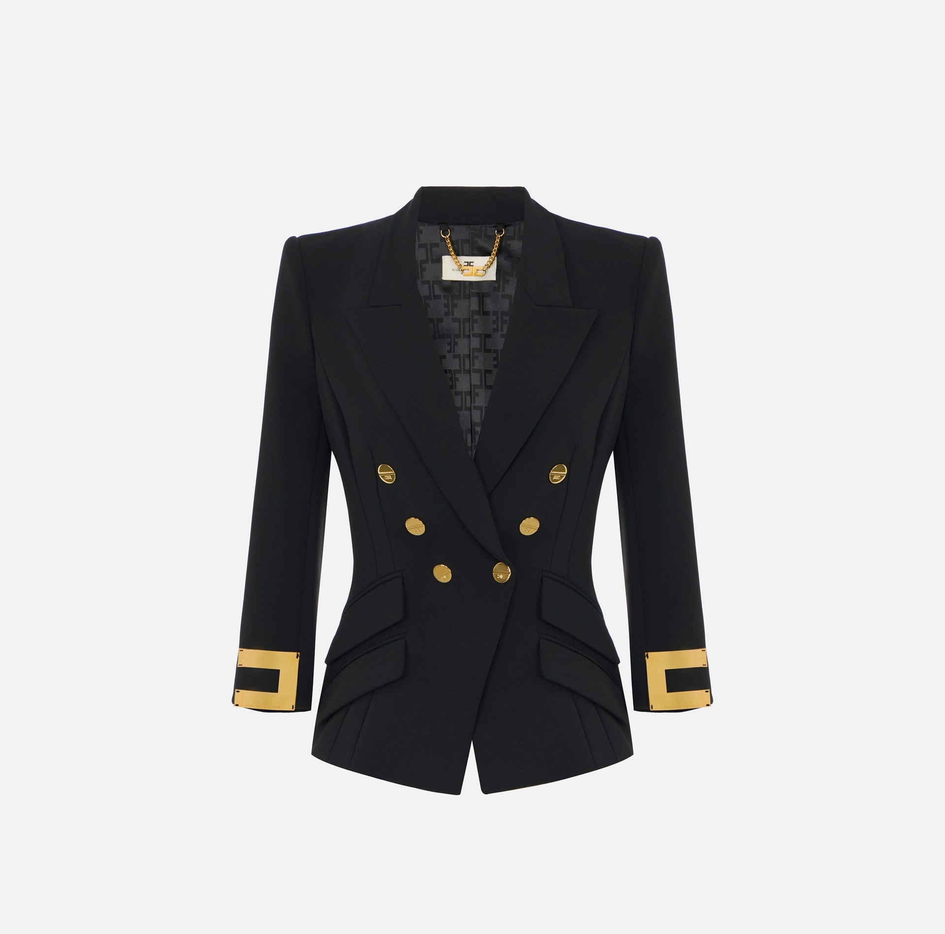 Jacket with jewel logo