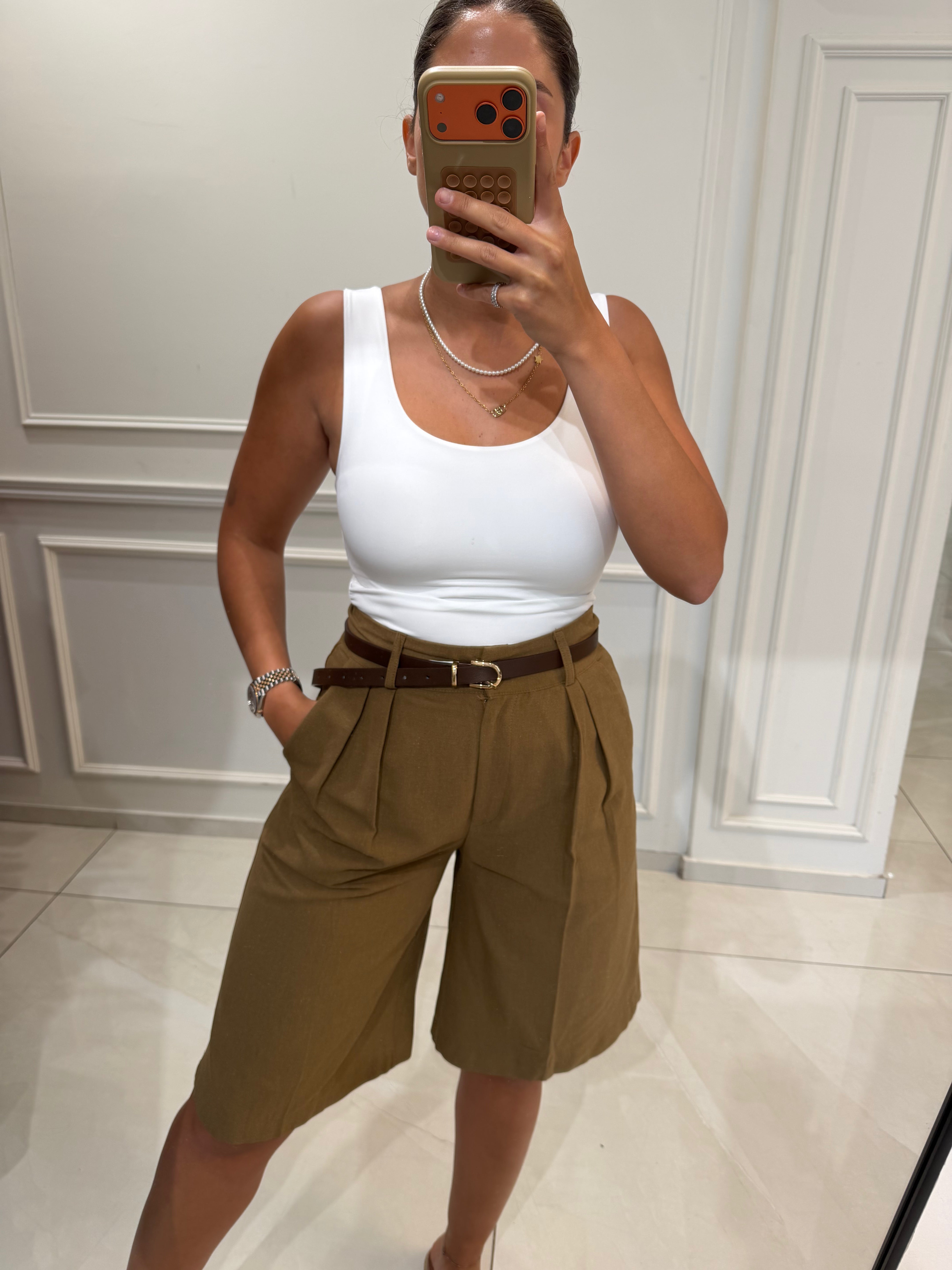 Linen Barmuda