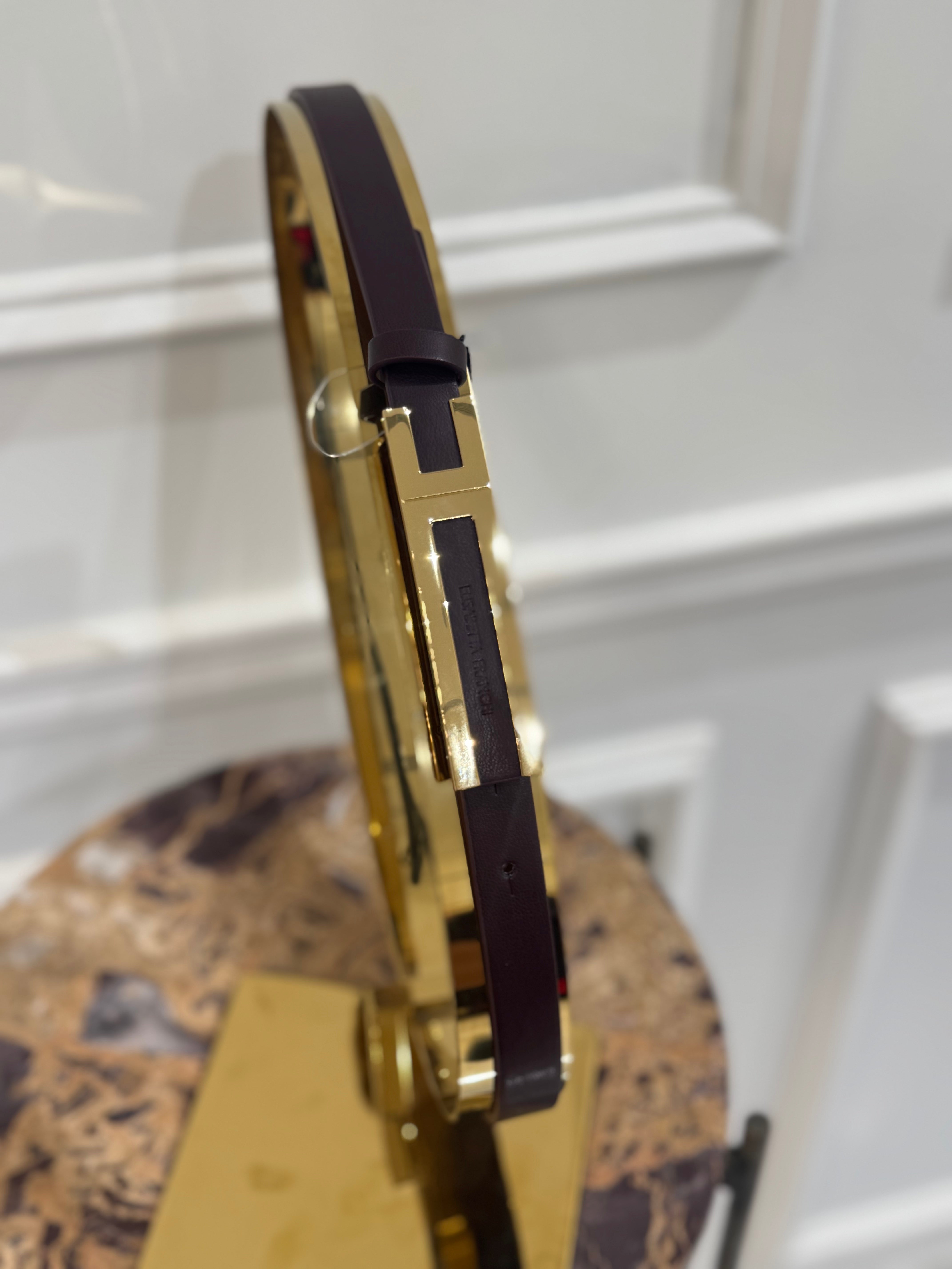 Belt with Plaque