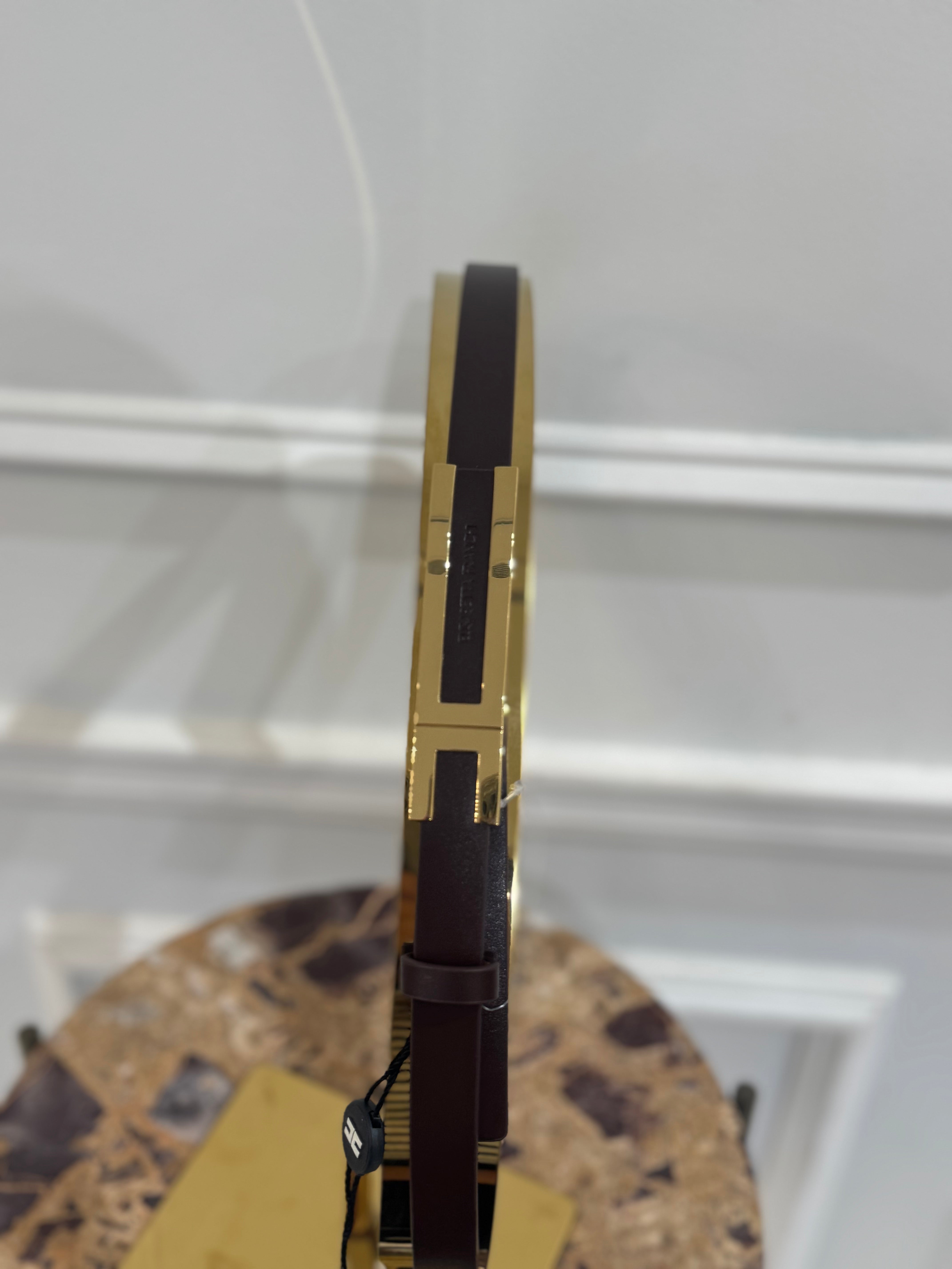 Belt with Plaque