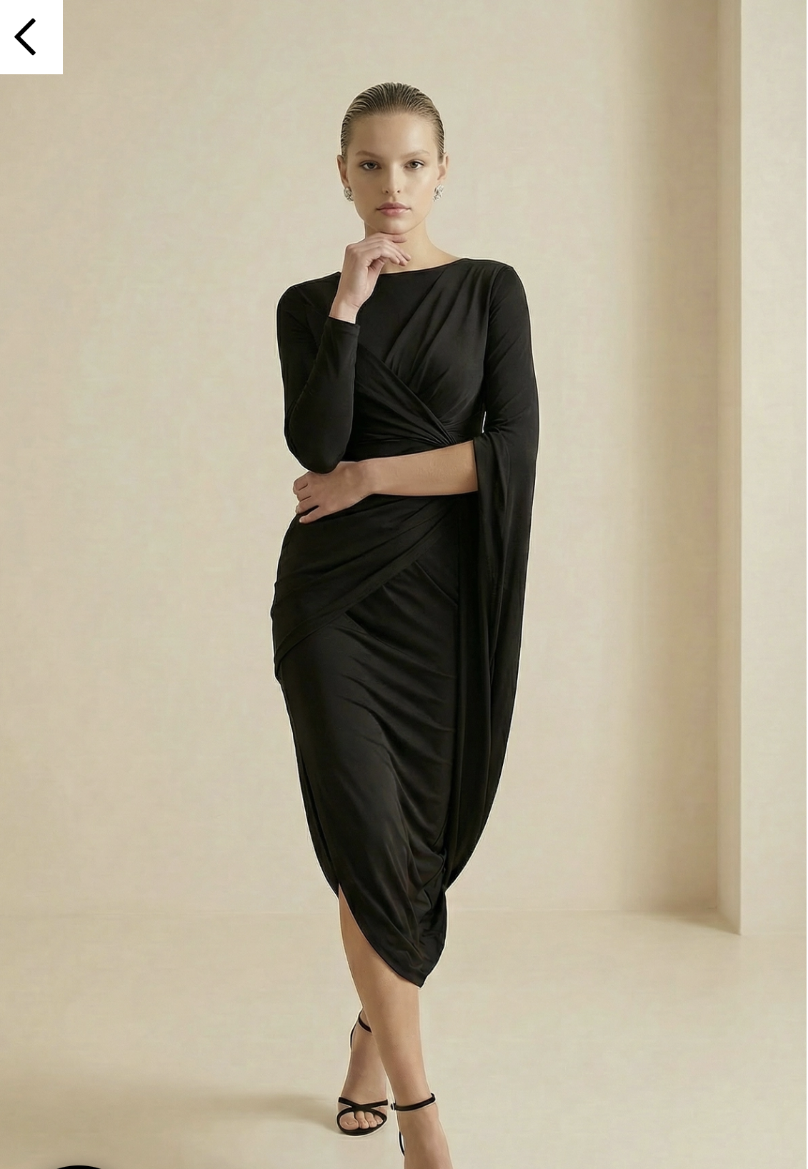 LYCRA LONG SLEEVE DRESS