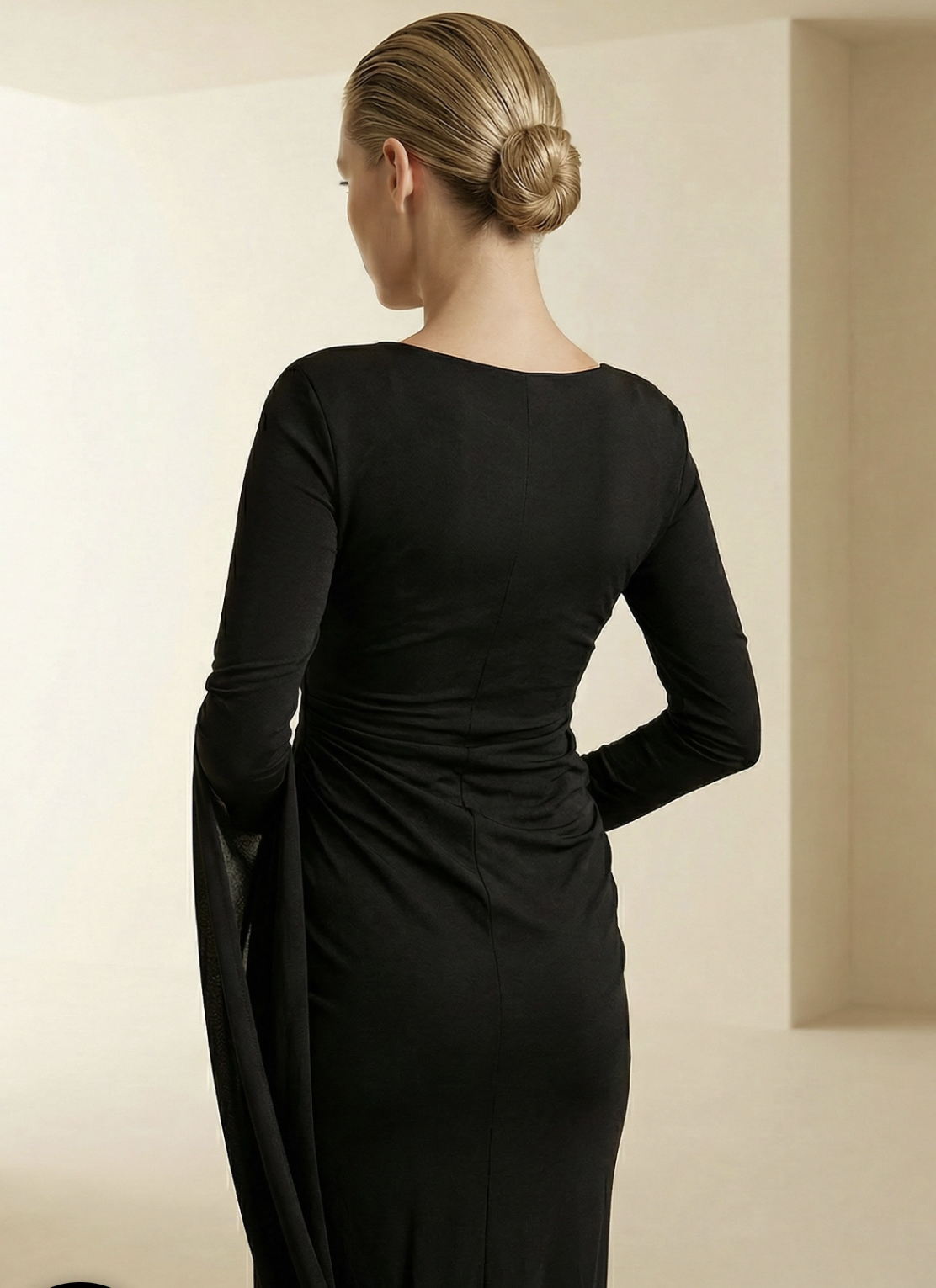 LYCRA LONG SLEEVE DRESS