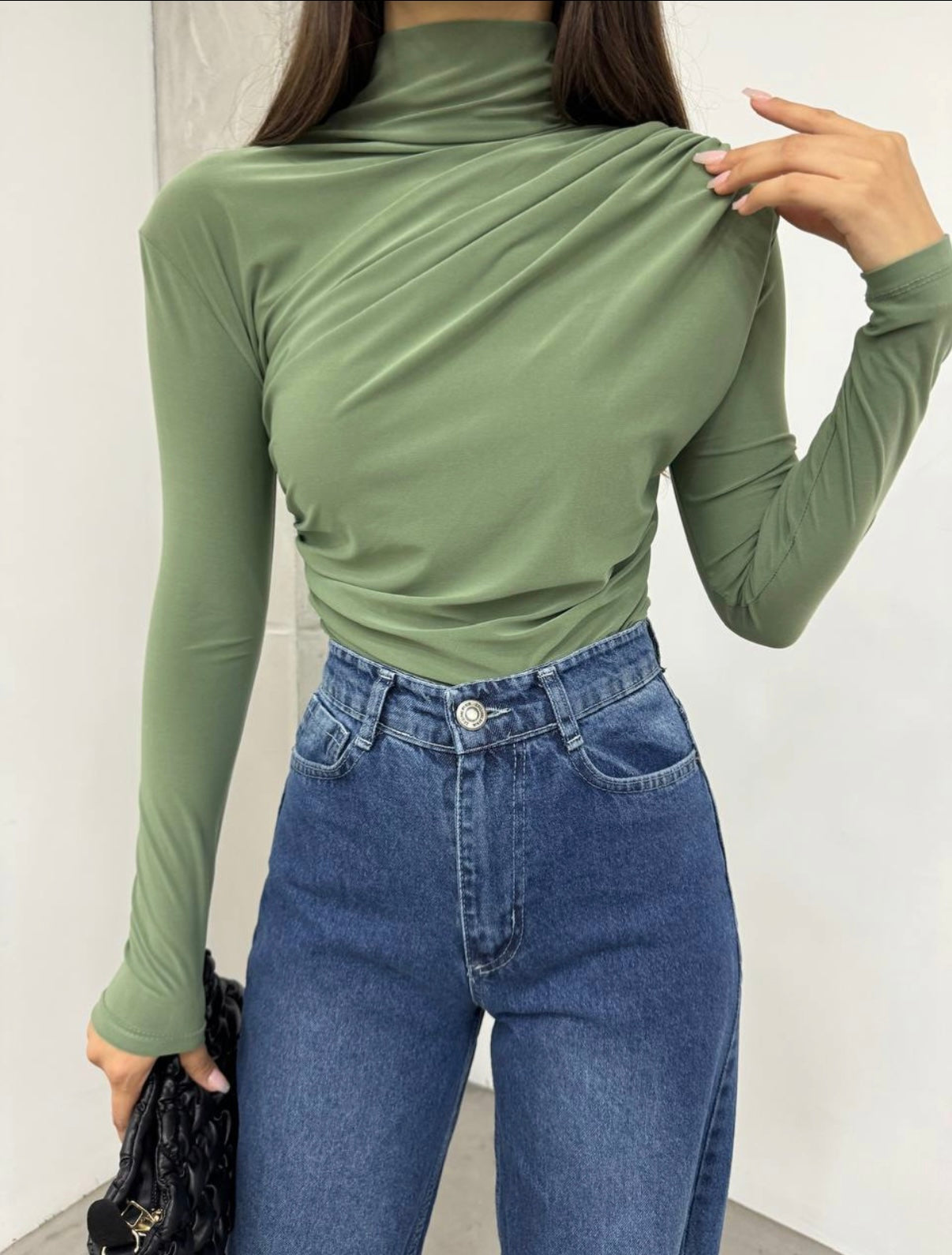 Lycra classic blouse