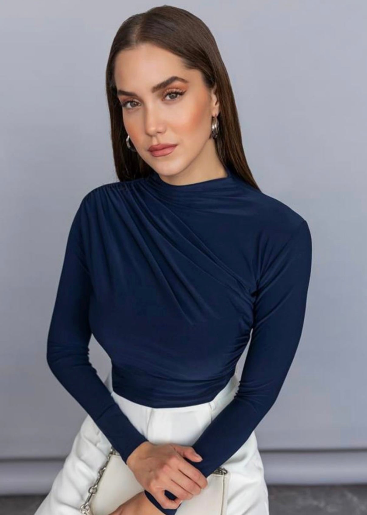 Lycra classic blouse